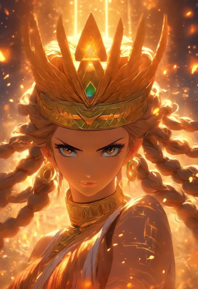 (((ANTU)) best quality, ultra-high resolution, 4K detailed CG, master piece,Sumerian goddess,earth, ,Sumerian clothing,Sumerian mythology, ((Earth Goddess)) , Sumerian image, aesthetic, screen-centered