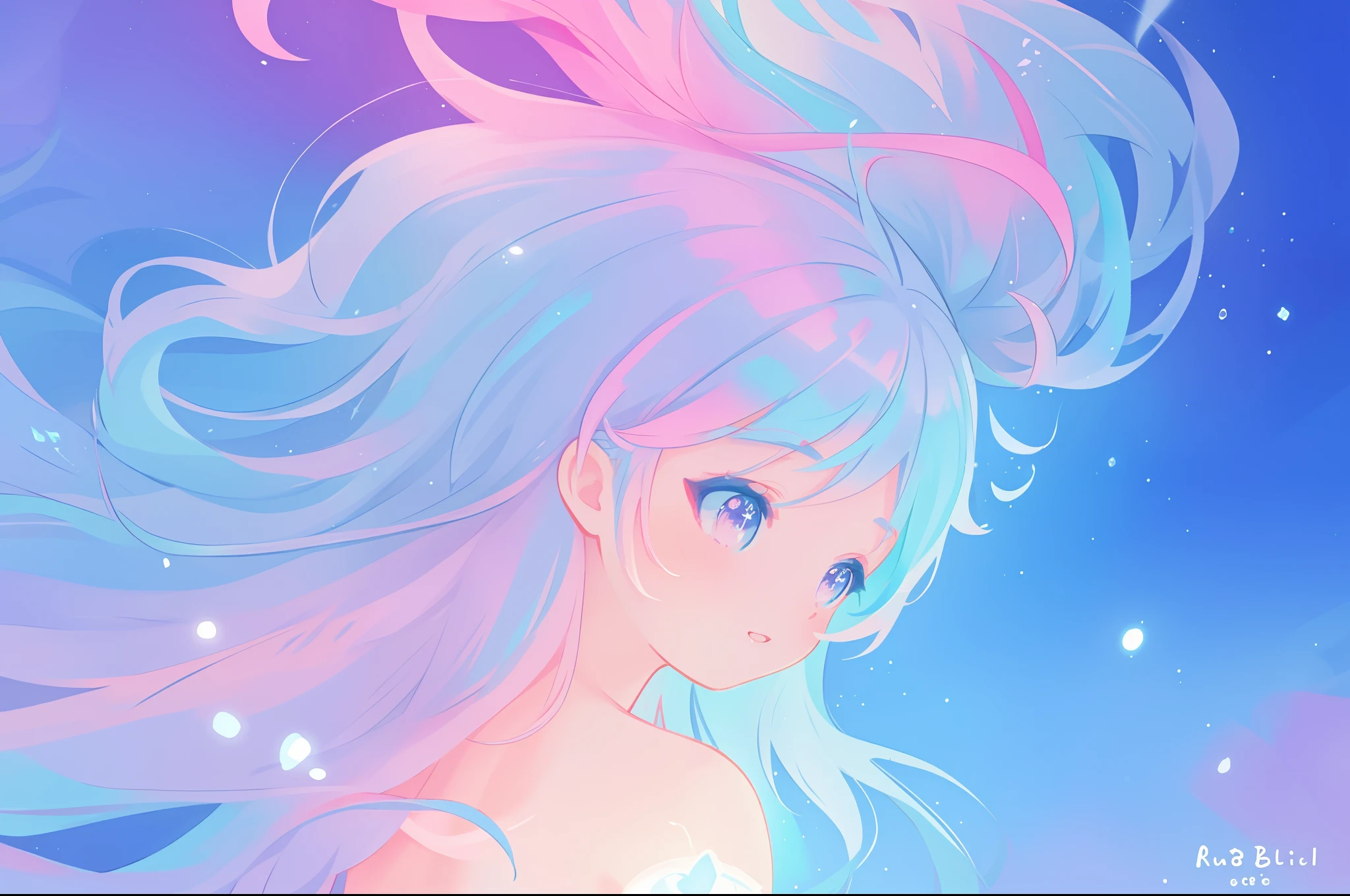 beautiful girl, vibrant pastel colors, vibrant pastel colors, flowing white dress(colorful), magical lights, long flowing colorful hair, inspired by Glen Keane, inspired by Lois van Baarle, disney art style, by Lois van Baarle, glowing aura around her, by Glen Keane, jen bartel, glowing lights! digital painting, flowing glowing hair, glowing flowing hair, beautiful digital illustration, fantasia background, whimsical, magical, fantasy, beautiful face, ((masterpiece, best quality)), intricate details, highly detailed, sharp focus, 8k resolution, sparkling detailed eyes, liquid watercolor