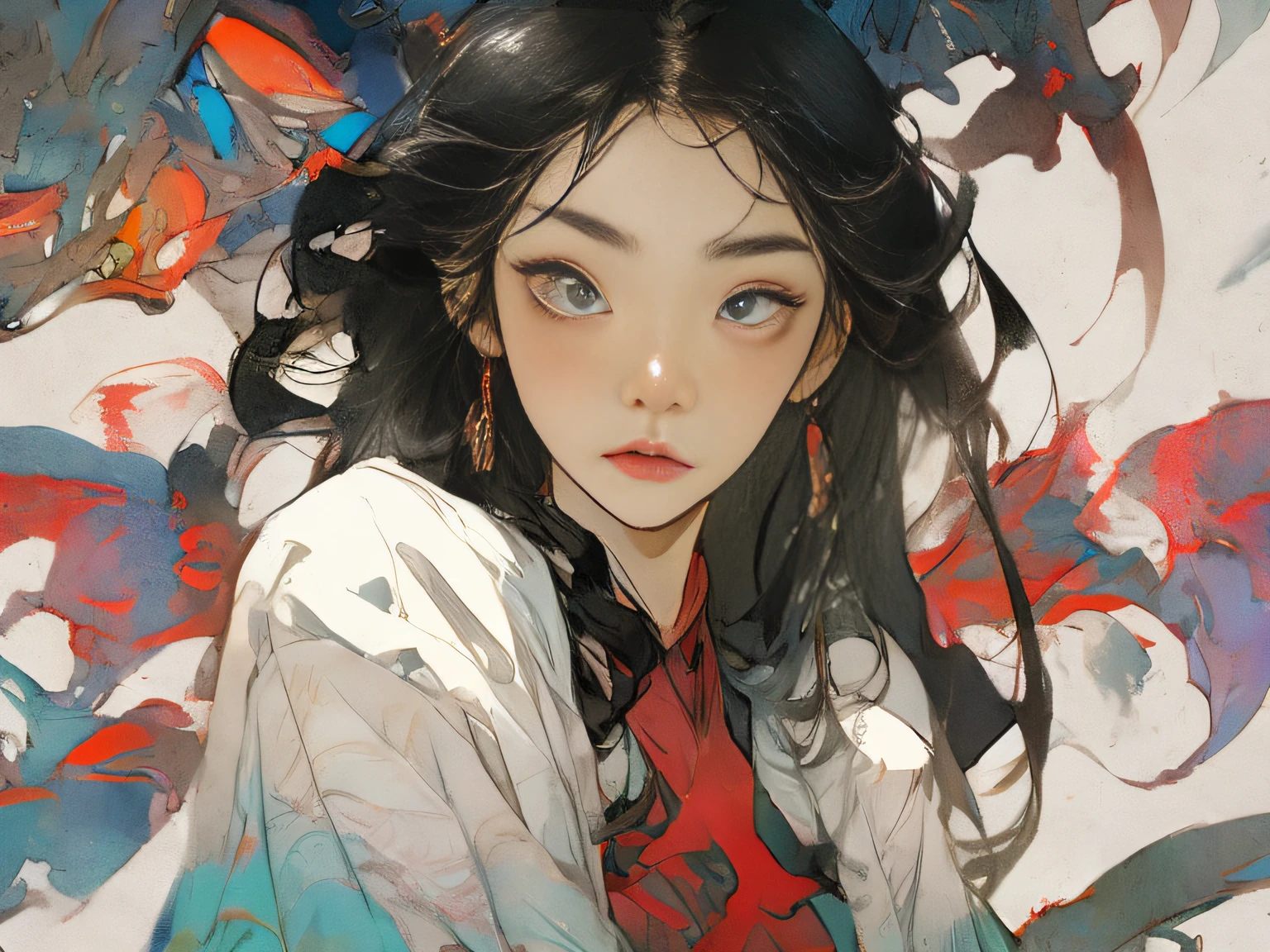 1,Continue refining The face should be clear