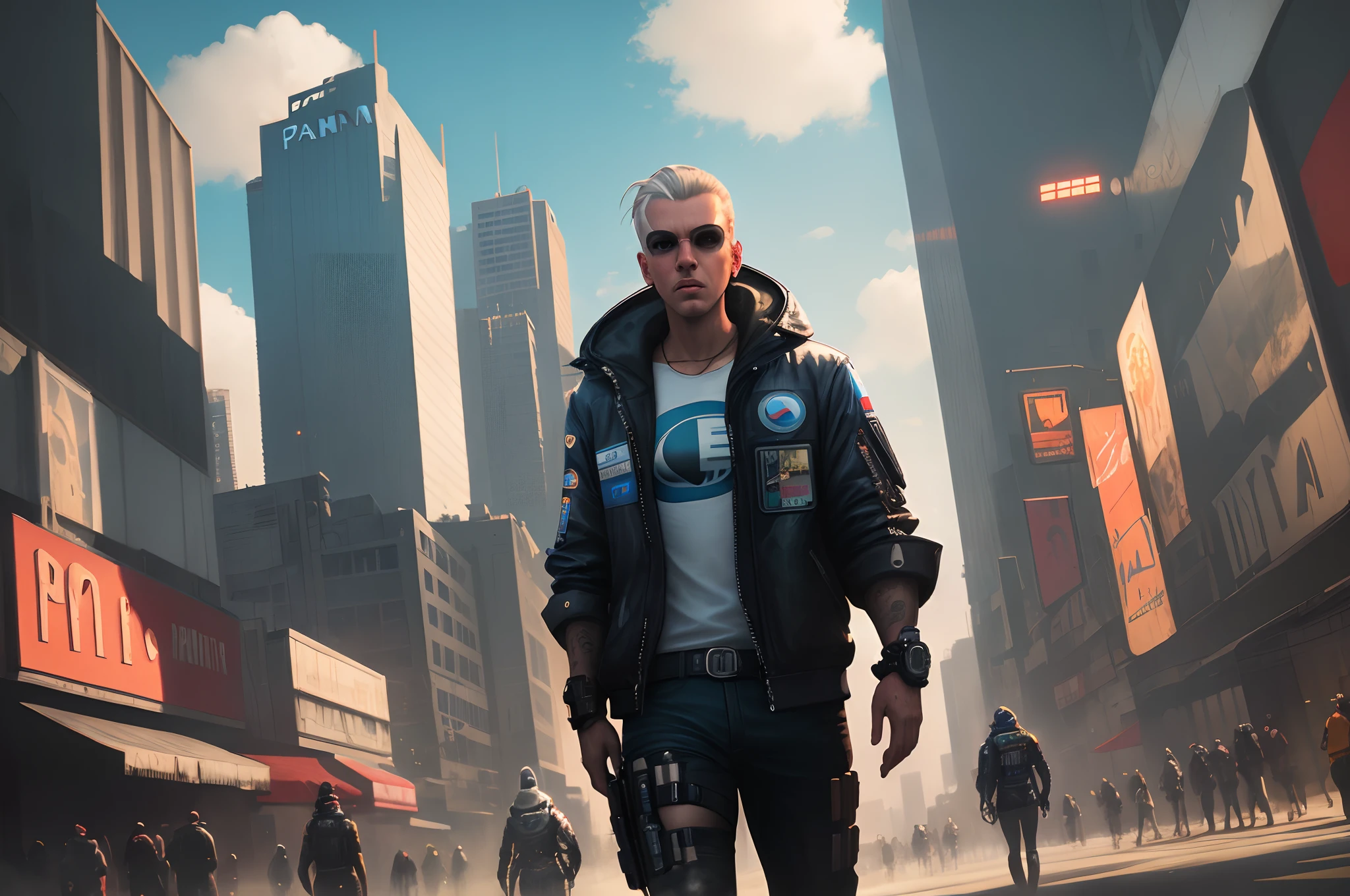 Panam Palmer cyberpunk