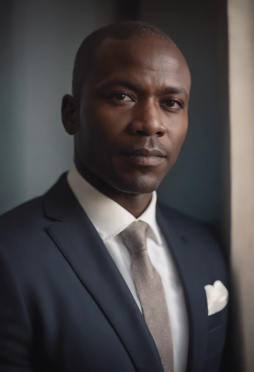 A close up of a man in a suit and tie - SeaArt AI