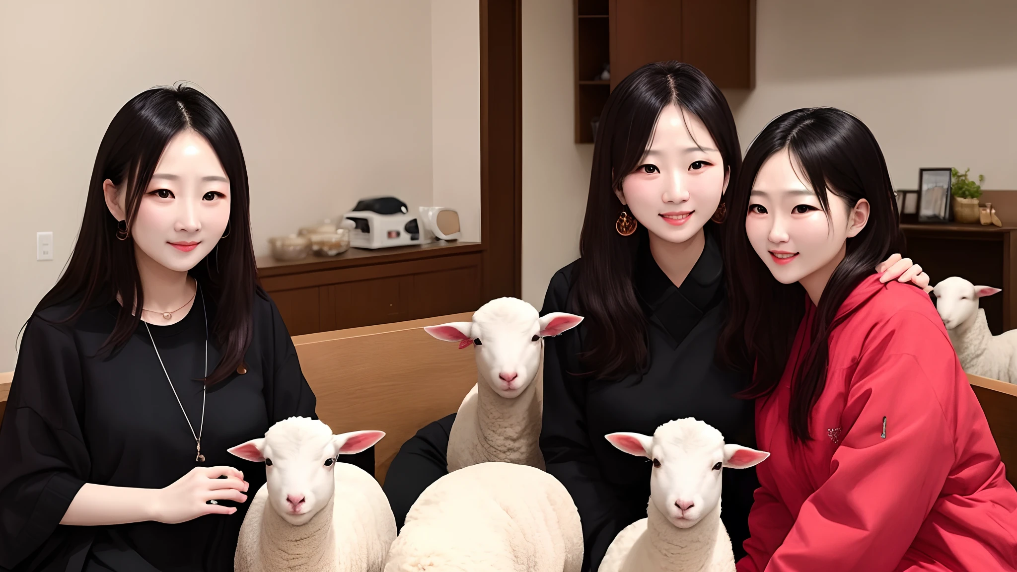 Atarah's mother was a very patient listener，Always put down your body in a conversation，Interaction with our mentors and friends，Have affinity and love for lambs，It made us trust and open to her very much。