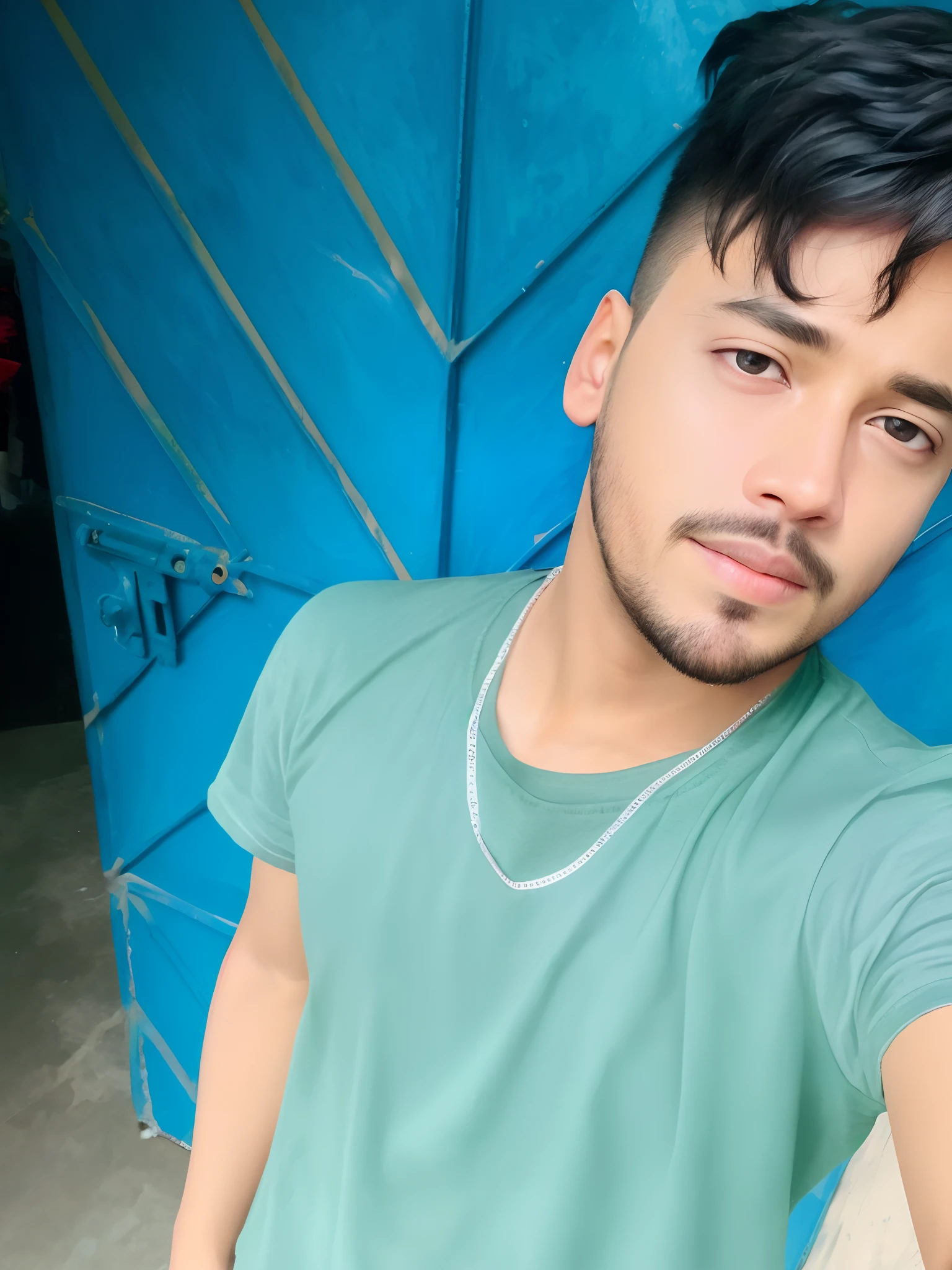change the background with smart boy realstic face