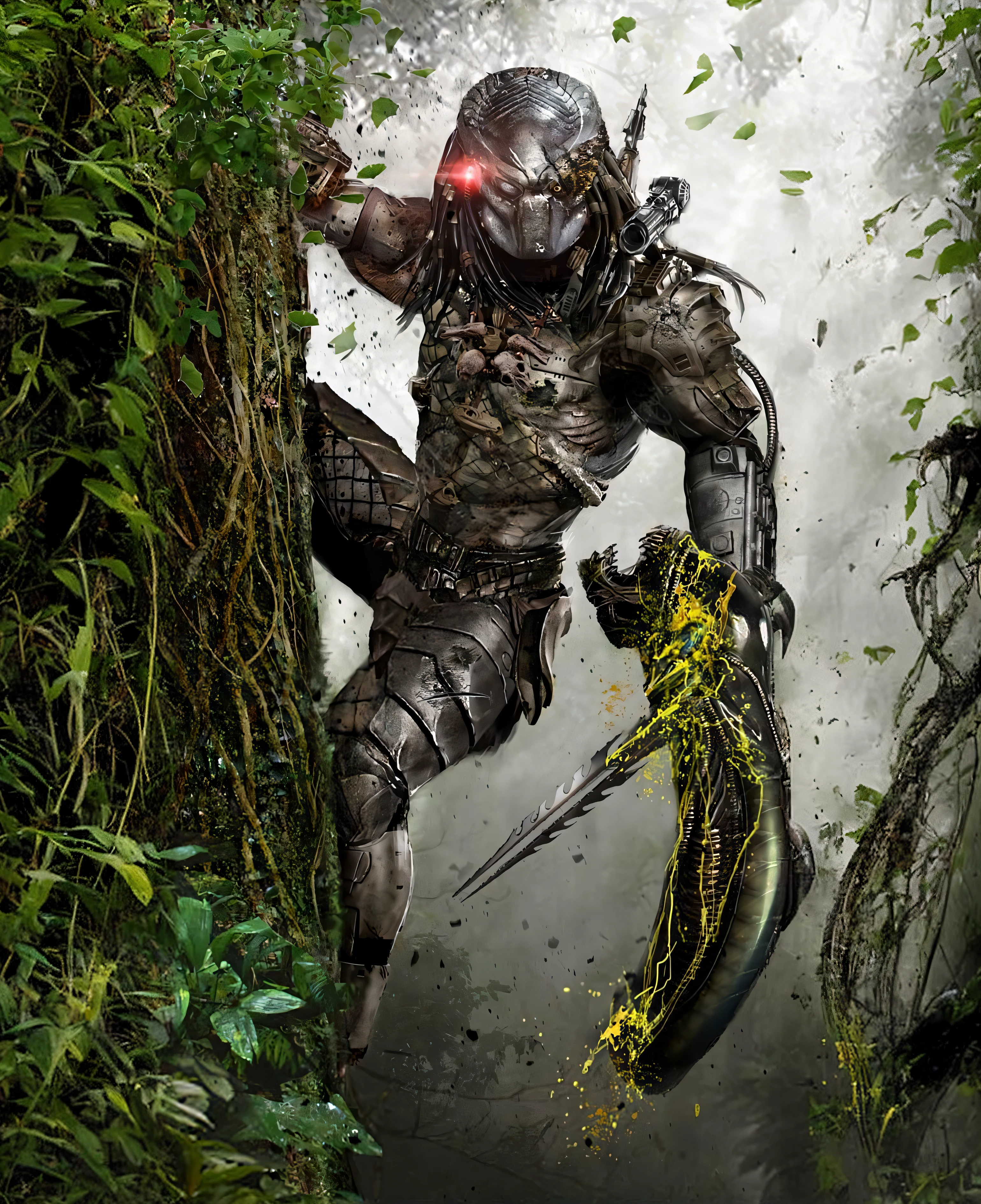 Predador Predador Predador Predador, O Predador, filme predador, predador, filme predador, do filme predador 1987, predator alien, AVP, alien vs predator, Marcos Silvestri, Ainda do filme Predador, aliens vs predator, Mike Deodato Jr