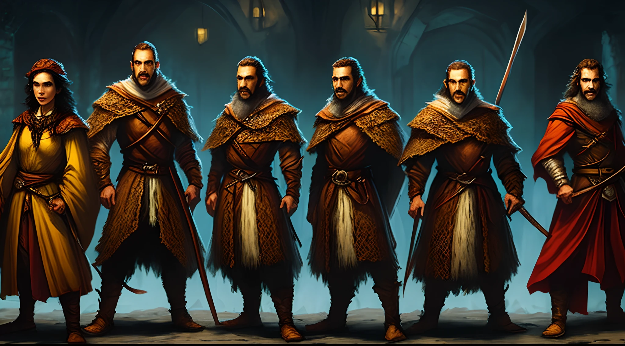 Criar personagem de D&D da raca harengon, ladino com duas adagas