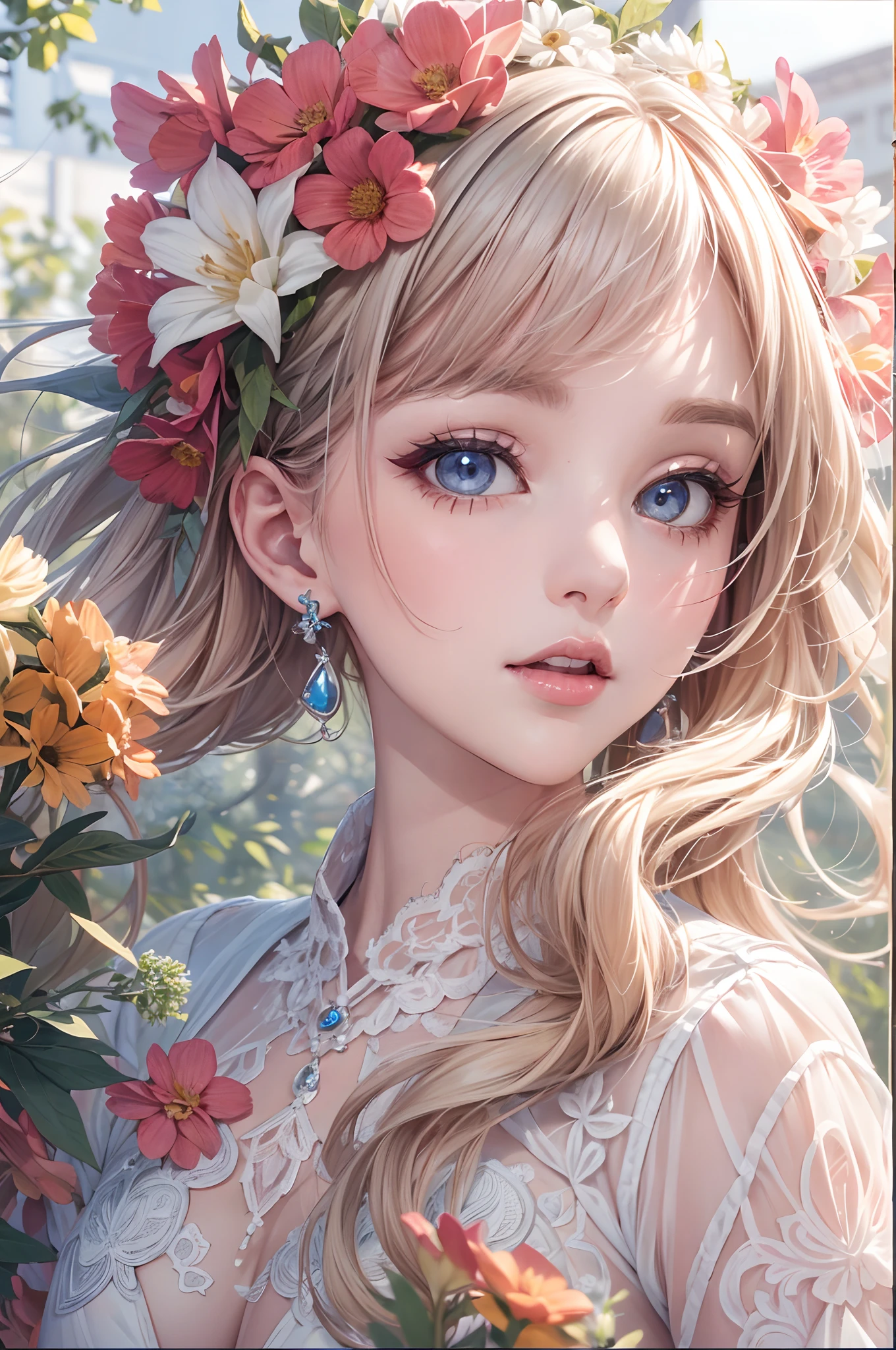 absurderes, ultra-detailliert,bright colour,(in 8K:1.3),masuter piece,extremely beautiful detailed face and eyes, 25 years old,