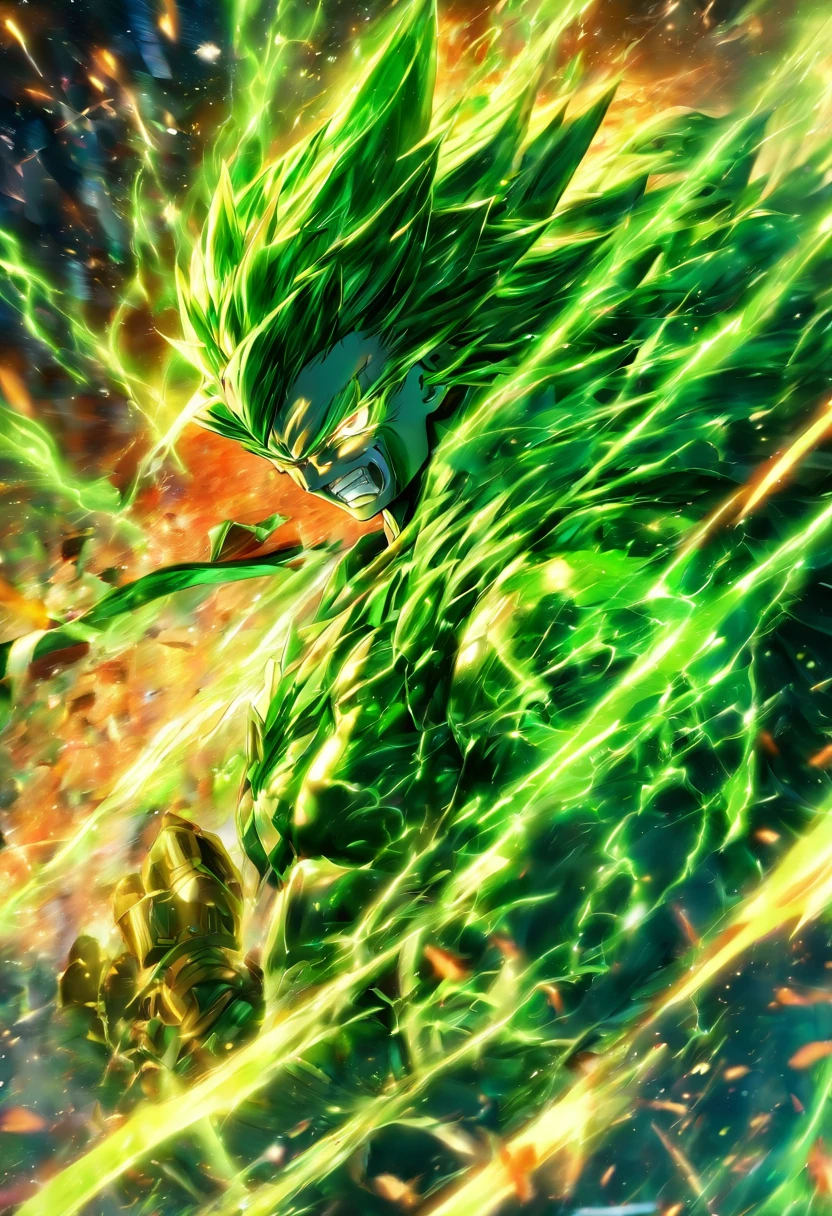 gosma, verde, heroic