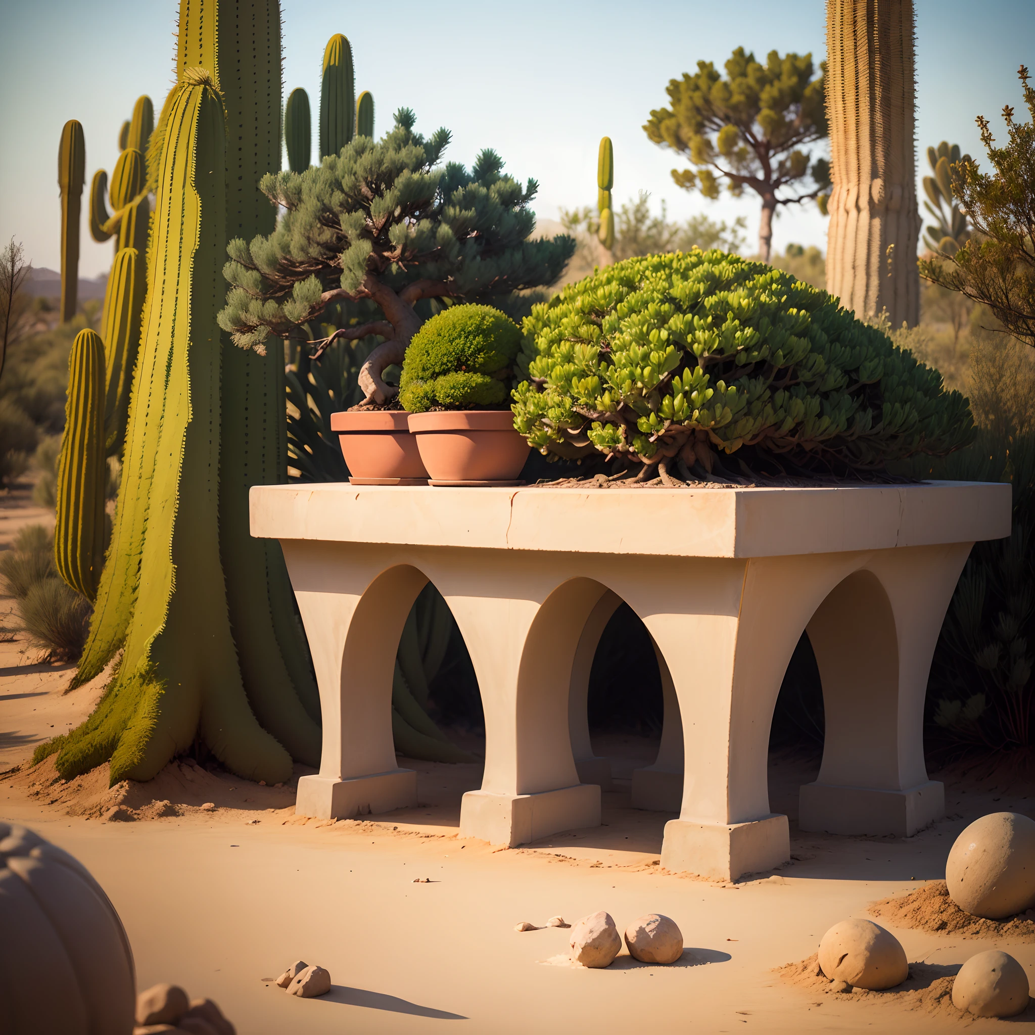 Create desert roses with huge bonsai style caudex with lots of Flower is adenium. Fundo deserto . --auto