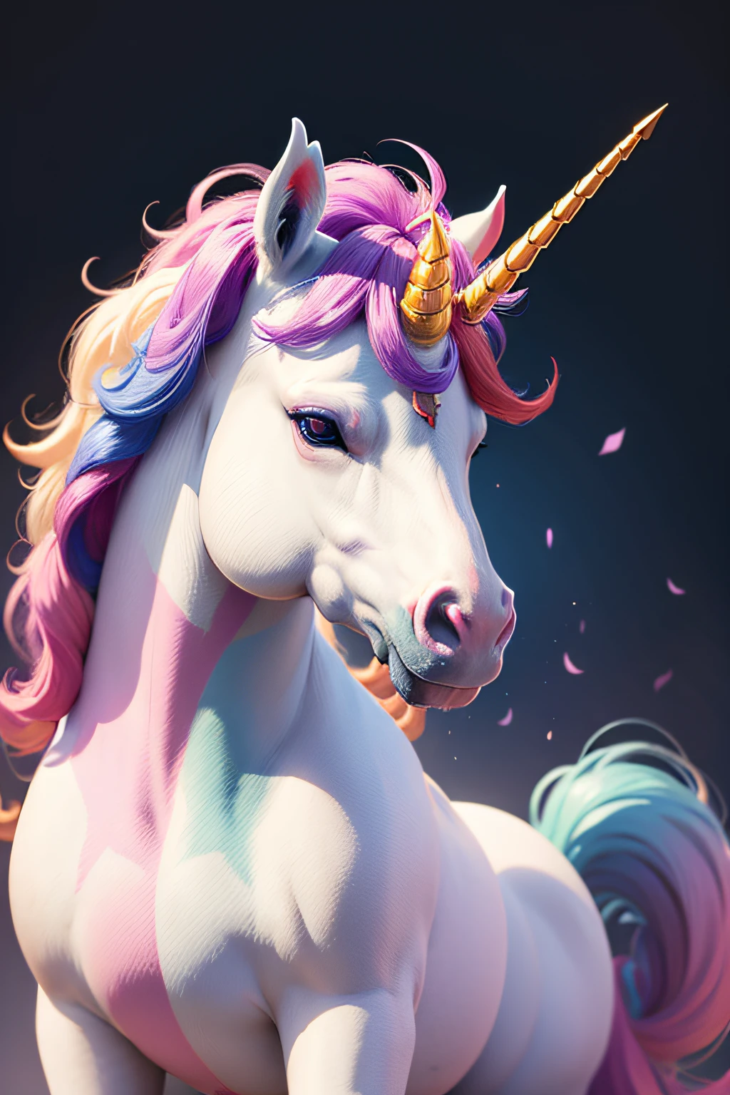 Colorful unicorn