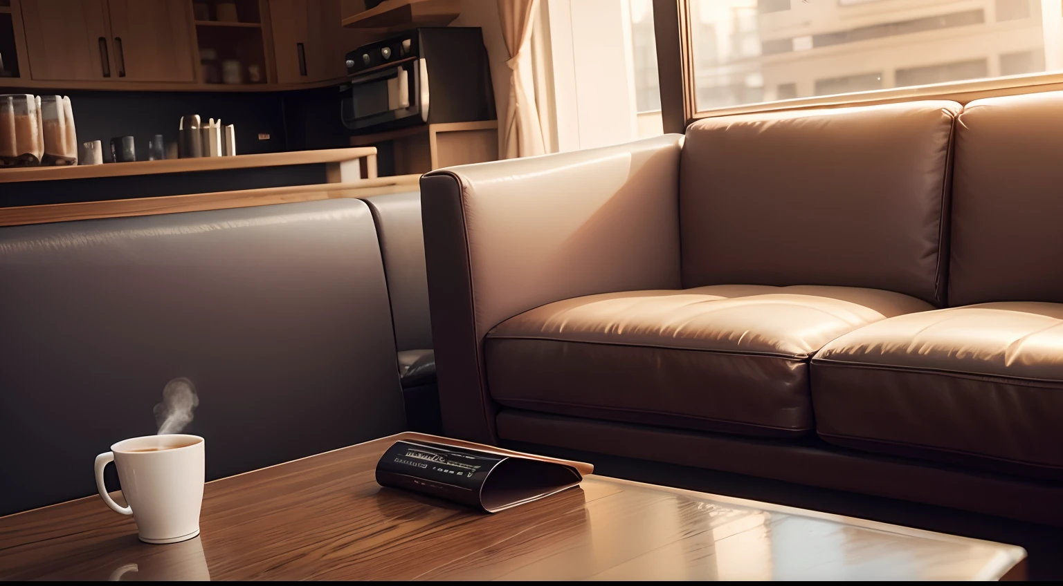 cafes、early evening、coffee、sofas