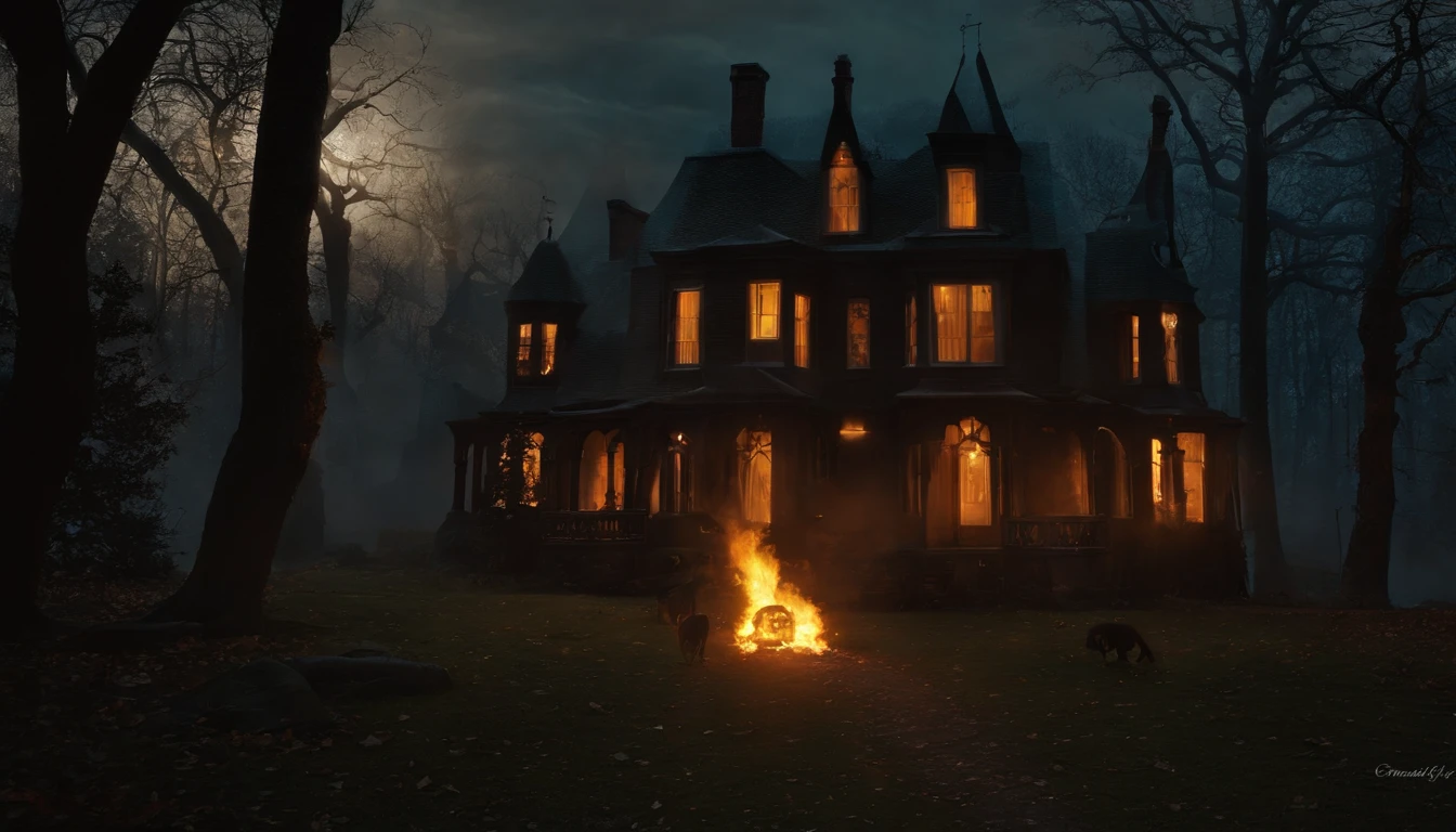 All Hallows' Eve and Black Witches.