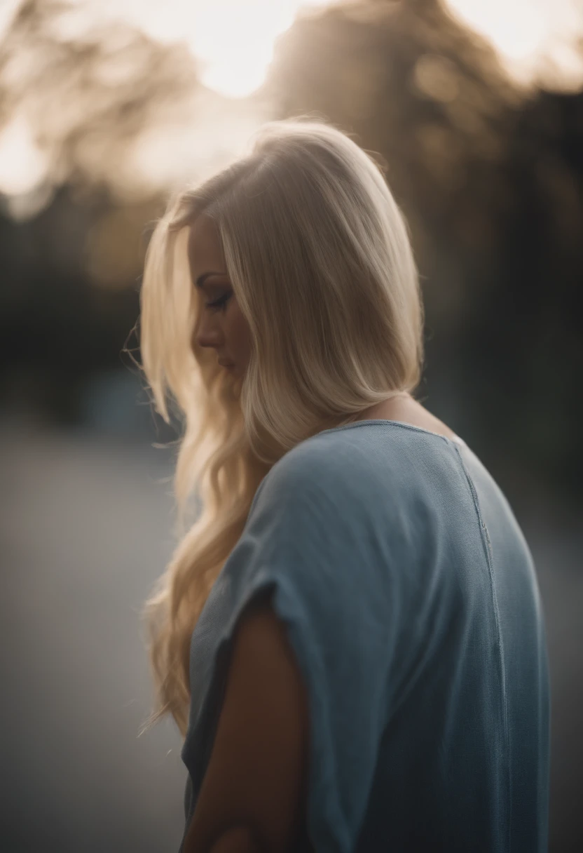 blonde ass