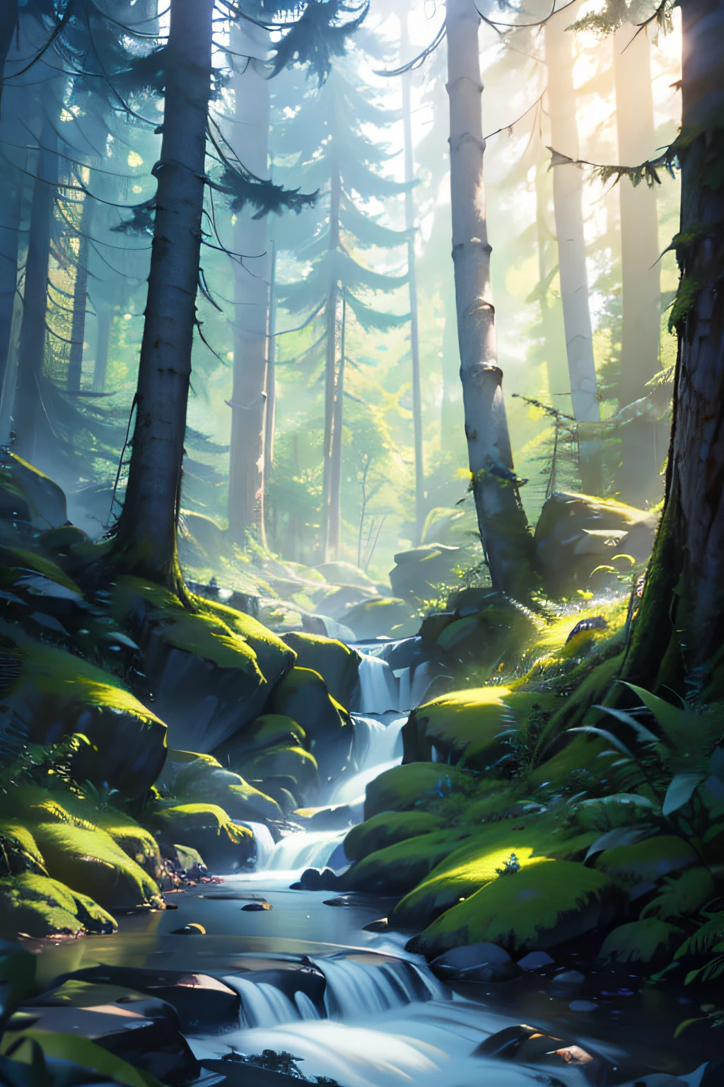 The theme of the forest，buliding，4K Ultra HD, 超高分辨率, (Photorealistic: 1.4), Best quality，tmasterpiece，（pastel colour：1.2）
