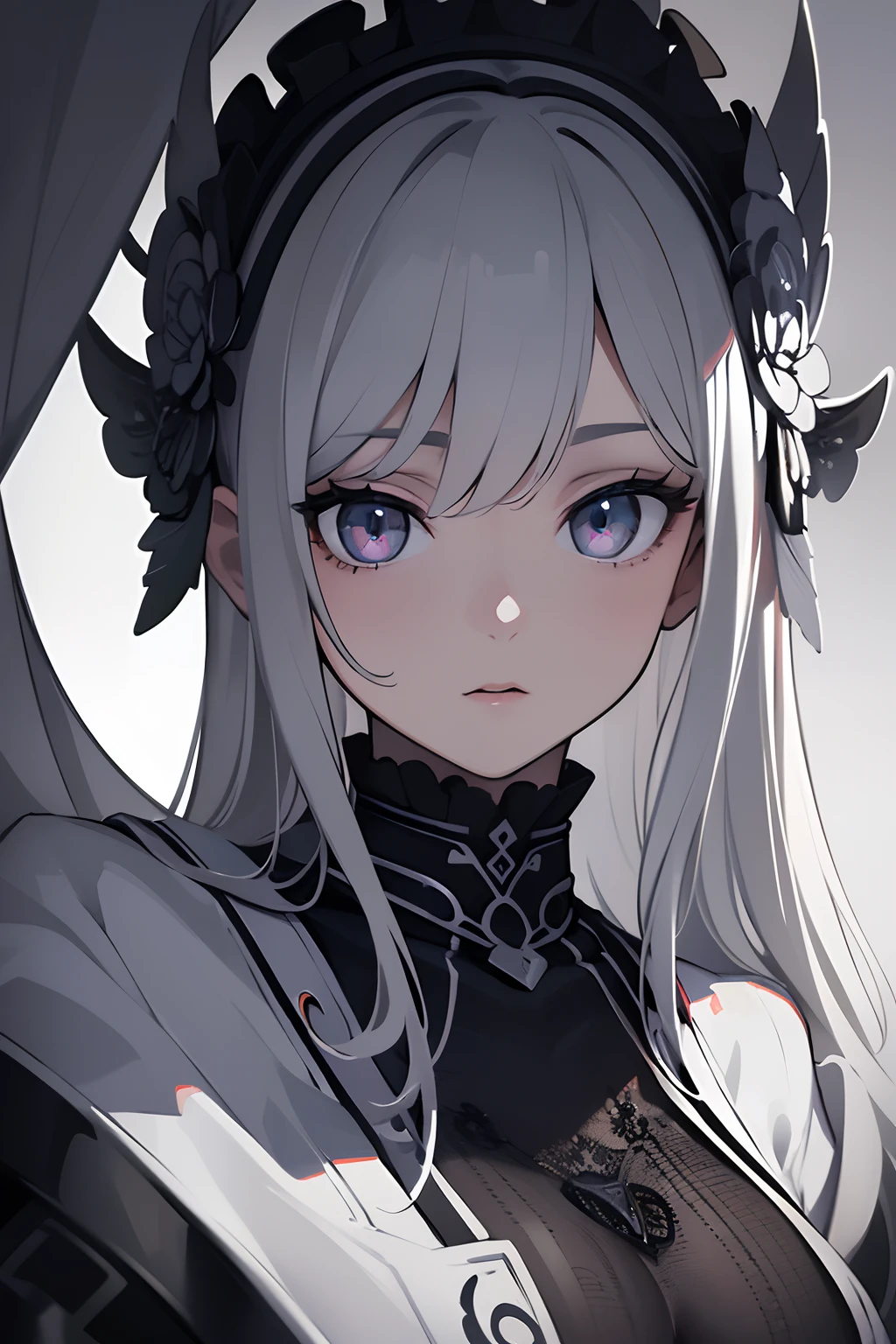 ultra-high res, ultra-detailed, beautiful and aesthetic, perfect detailed face, detailed eyes, highly detailed,ultra-detailed, extremely detailed CG unity 8k,(masterpiece, top quality, best quality, official art, beautiful and aesthetic:1.2), 1girl, urban clothes, monochrome, grayscale, flat color