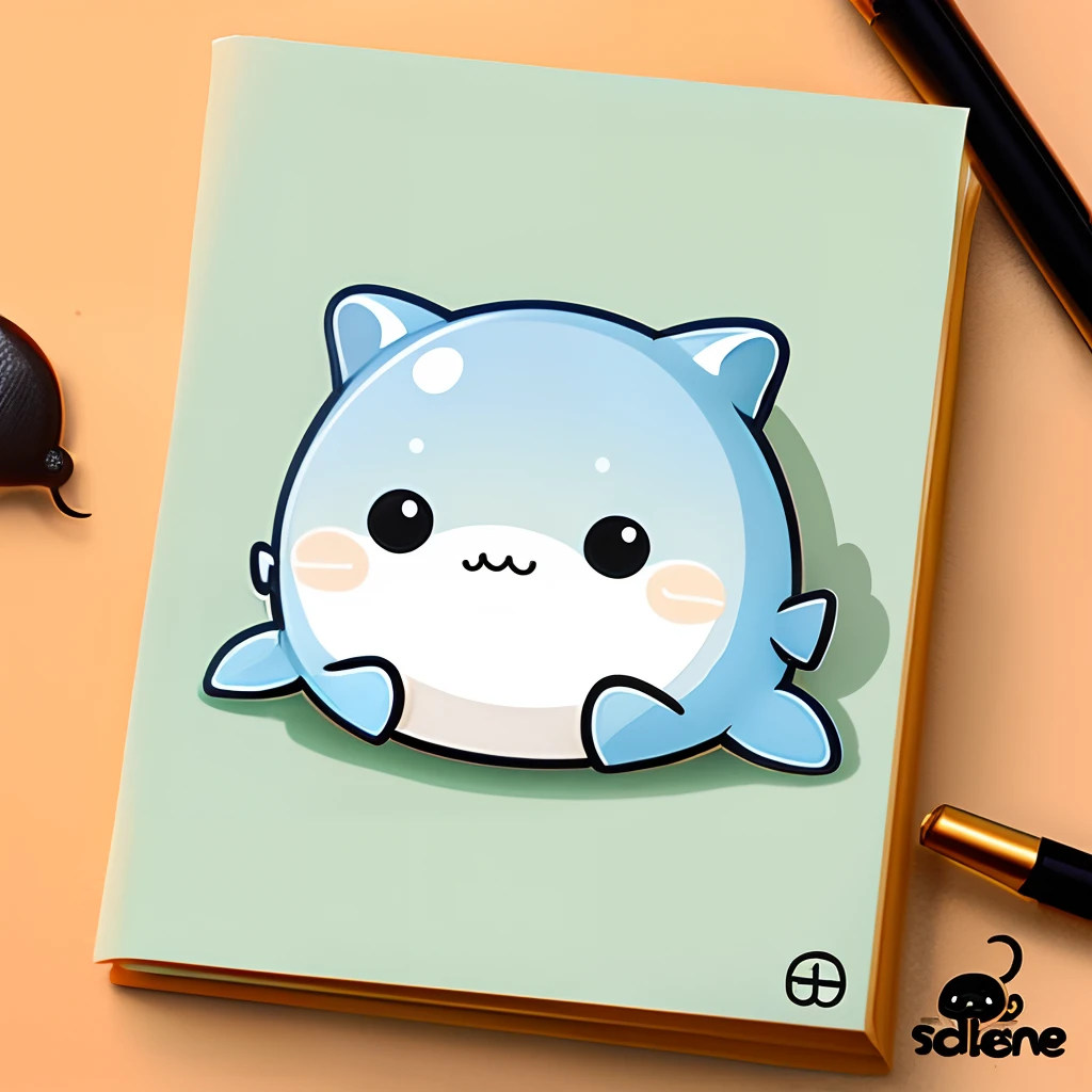 Create LINE stickers with cute marine creatures
