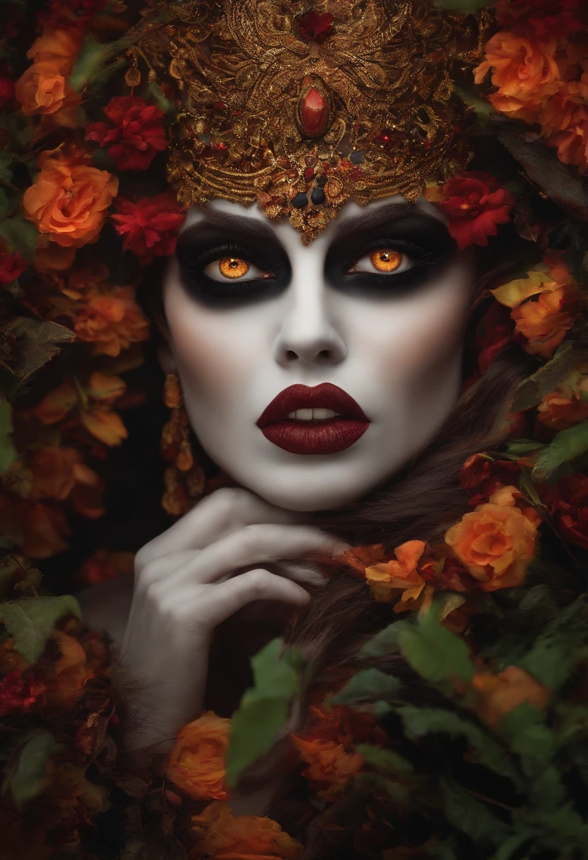 scary face