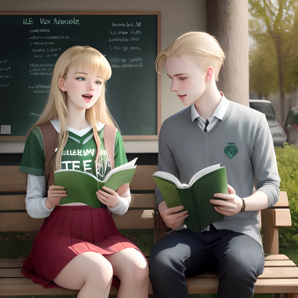 victoire, aime le vert clair, douce, respectueuse, , cheveux longs blonds, belle au naturel, aime lire, Never had a relationship, New Girl in High School, timide, studieuse, aime la nature, aime la musique douce, apaisante, attachante, Reserved