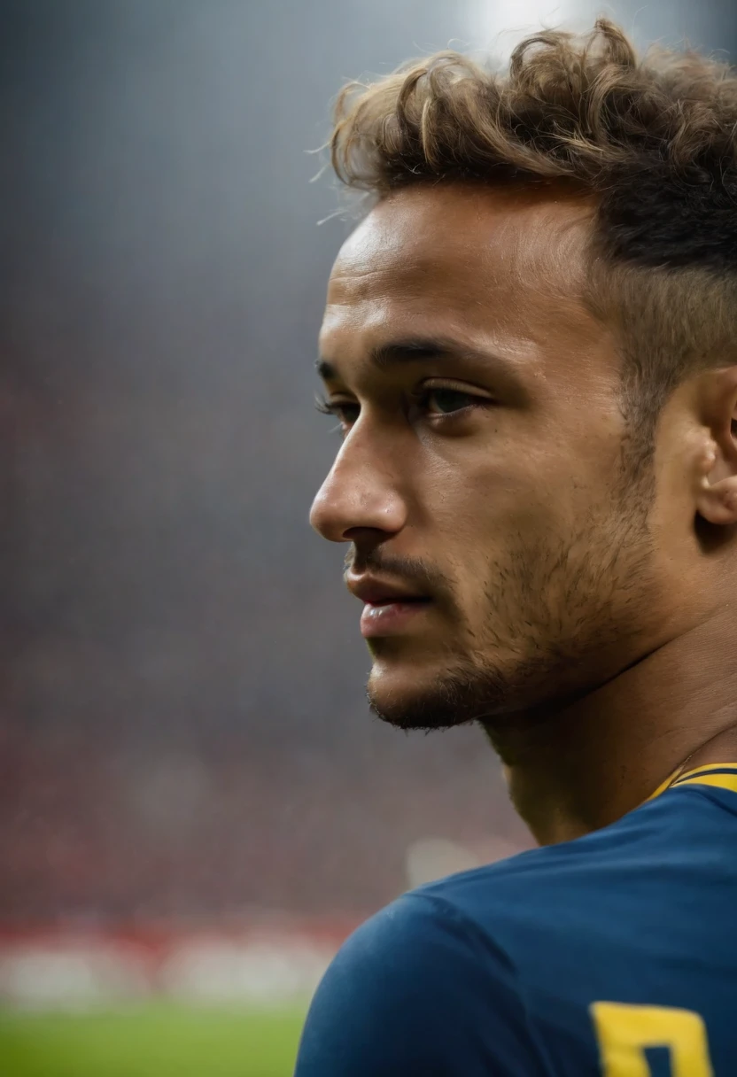 Homem Soccer Player Neymar no Liverpool