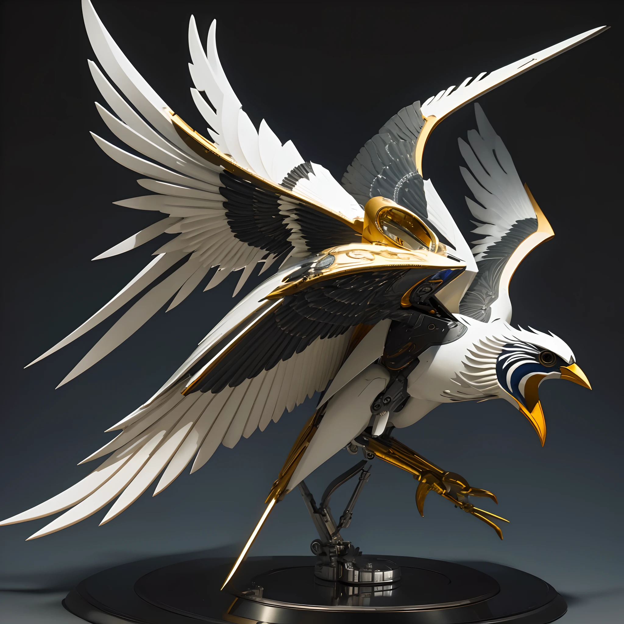 Mechanical bird, masterpiece, super detail, best quality
