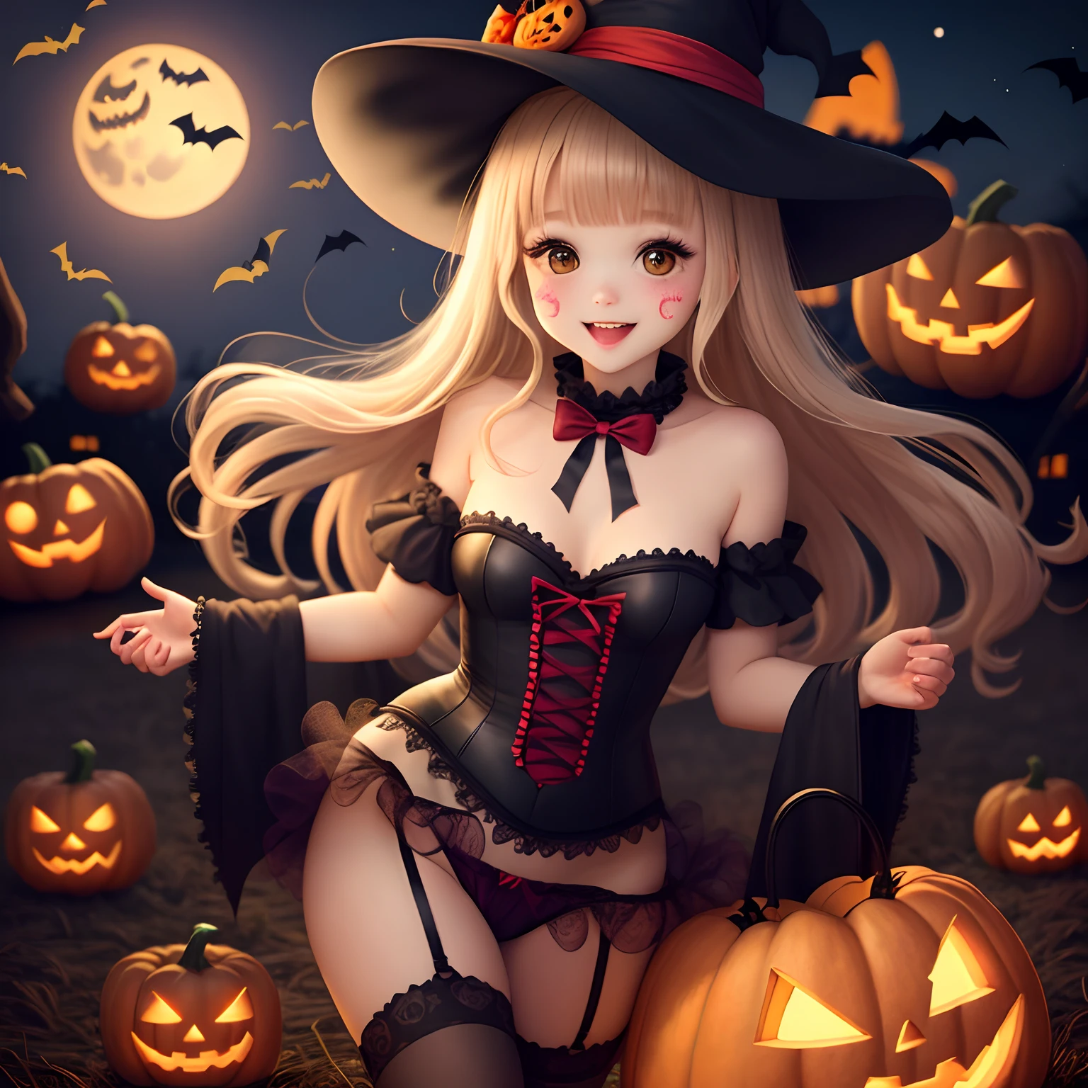 Cute Halloween Night