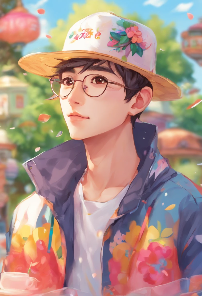 1 Asian man, camisa preta, casaco branco, olhos detalhados, luz suave, cores escuras, oil painting style, anime