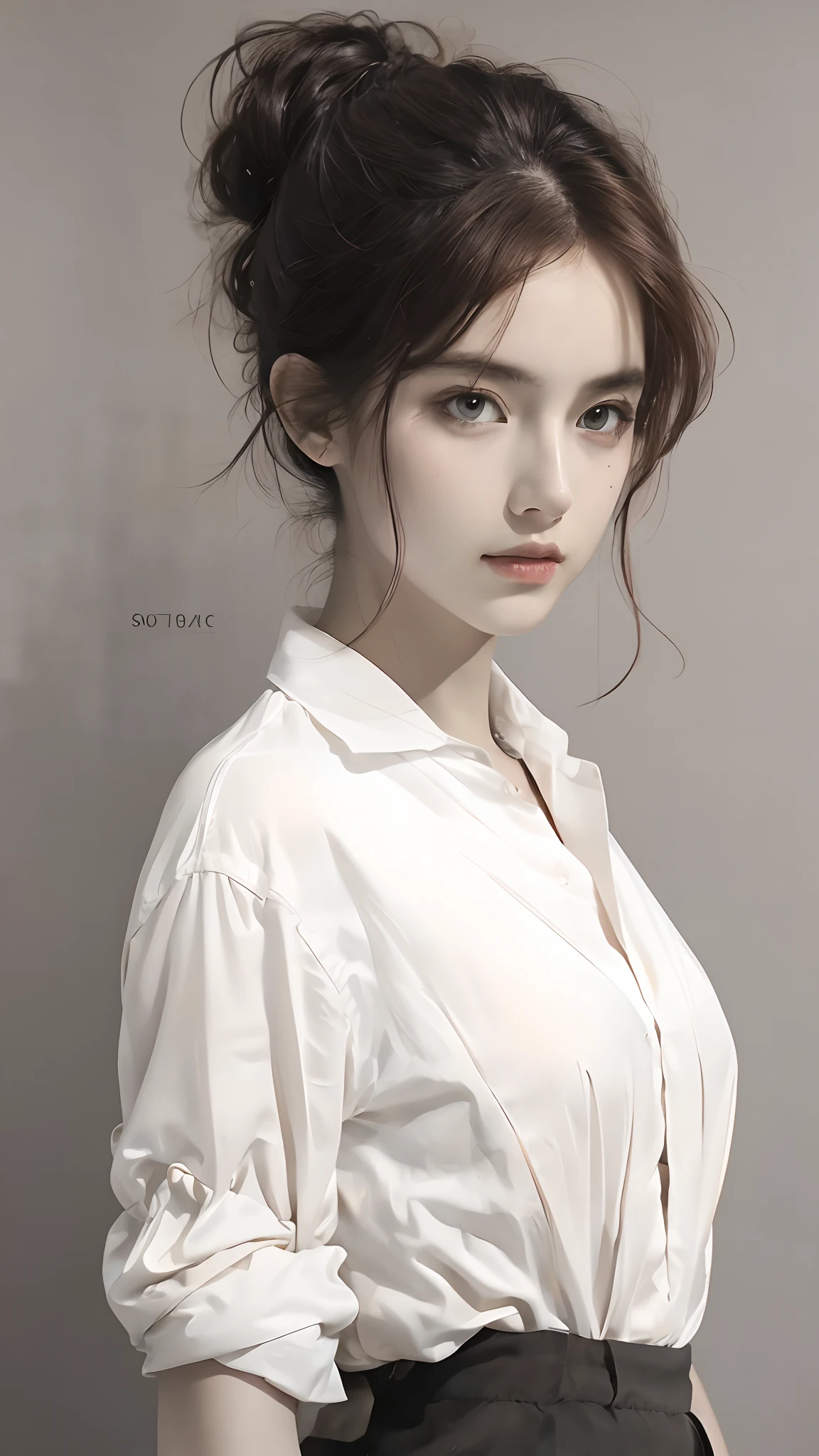 photorealestic,Delicate depiction of facial features,The skin texture is clear,plethora of colors,Movie chasing light,Photos are as real,Brown pupils,