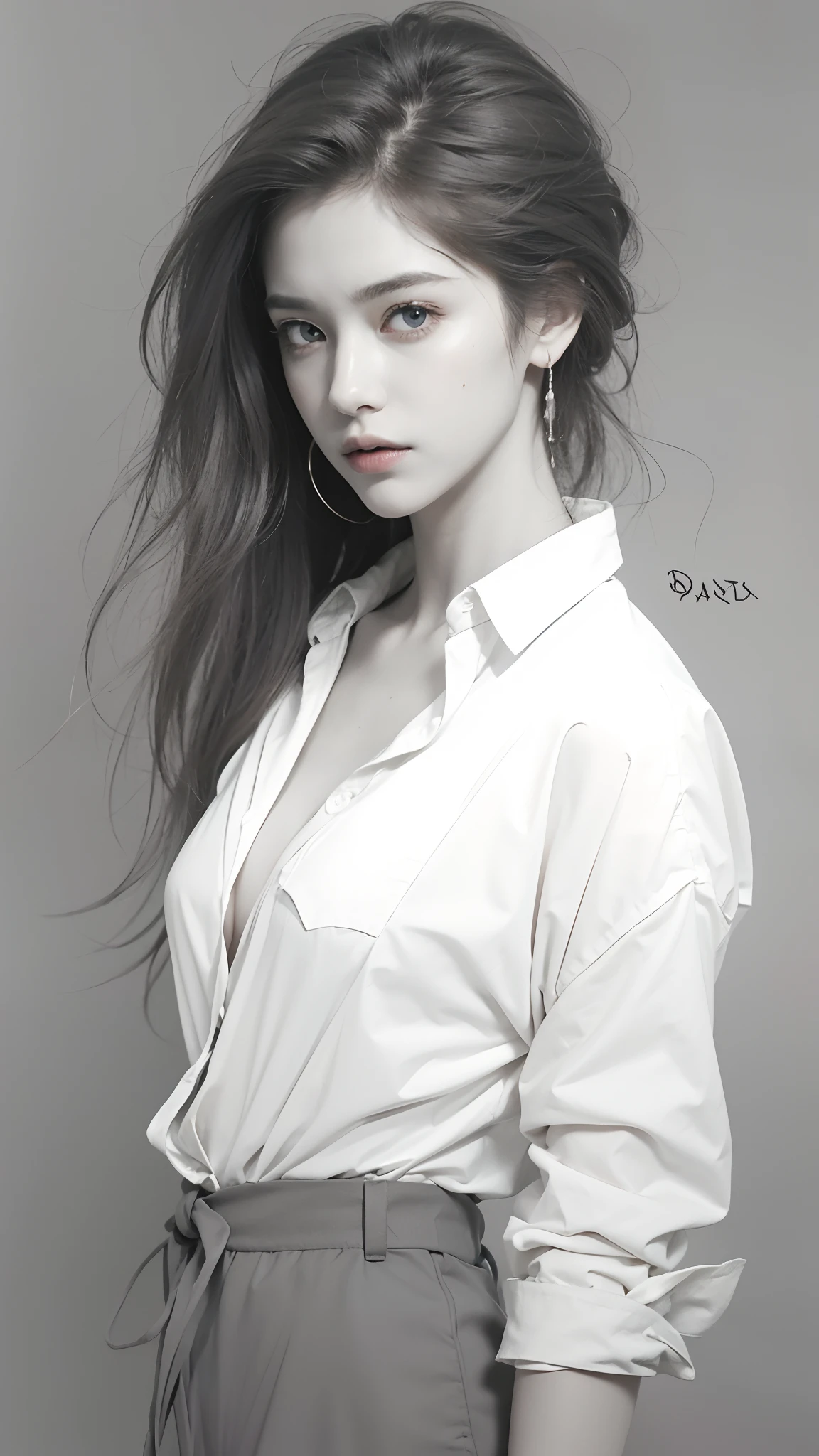 photorealestic，Delicate depiction of facial features，The skin texture is clear，plethora of colors，Movie chasing light，Photos are as real，Brown pupils，