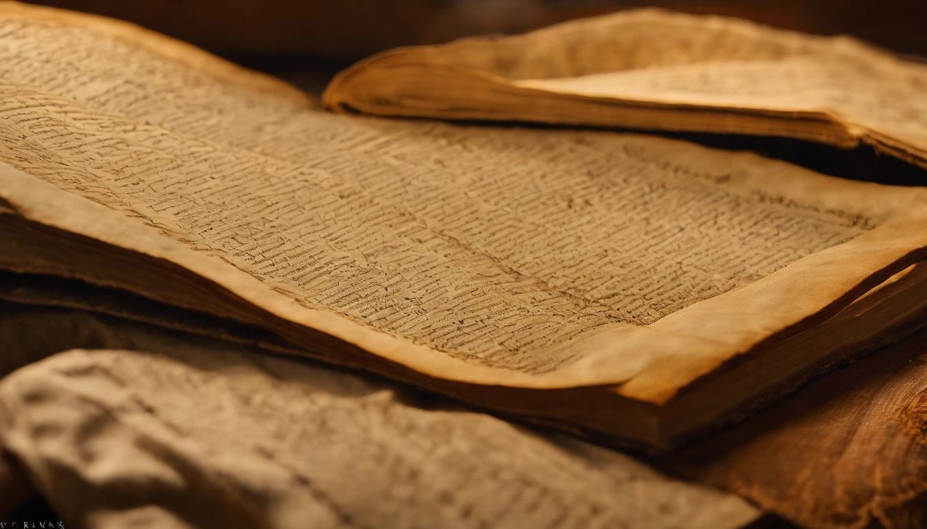 Paul writing the Bible 2,000 years ago
