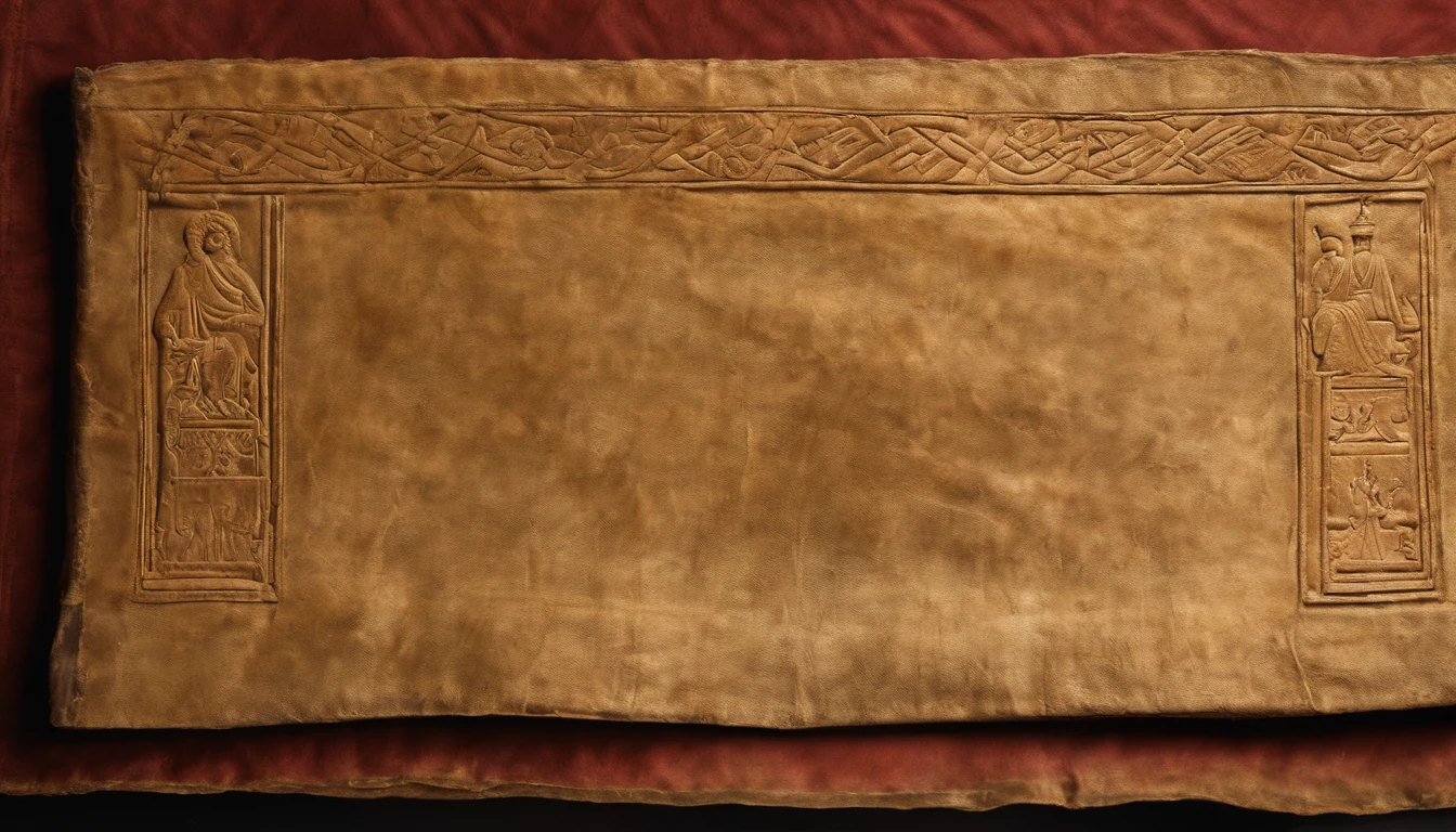 Manuscripts of Ancient Israel, Hebrew,  papyrus,Weathered parchment,Old gowns,,History reference,High-quality artwork and details,Realistic portrait style,Subtle color palette,vibrant background,natural textures,Deep Shadows,Subtle highlights,Historical accuracy,meticulous attention to detail,Emotional depth and intensity,Authentic Representation,Thought-provoking,Spiritual atmosphere,A Sense of Ancient Wisdom,Profound impact