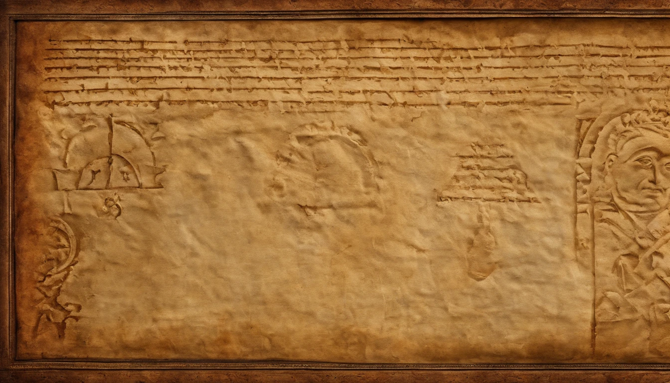 Manuscripts of Ancient Israel, Hebrew, papyrus,Weathered parchment,Old gowns,,History reference,High-quality artwork and details,Realistic portrait style,Subtle color palette,vibrant background,natural textures,Deep Shadows,Subtle highlights,Historical accuracy,meticulous attention to detail,Emotional depth and intensity,Authentic Representation,Thought-provoking,Spiritual atmosphere,A Sense of Ancient Wisdom,Profound impact