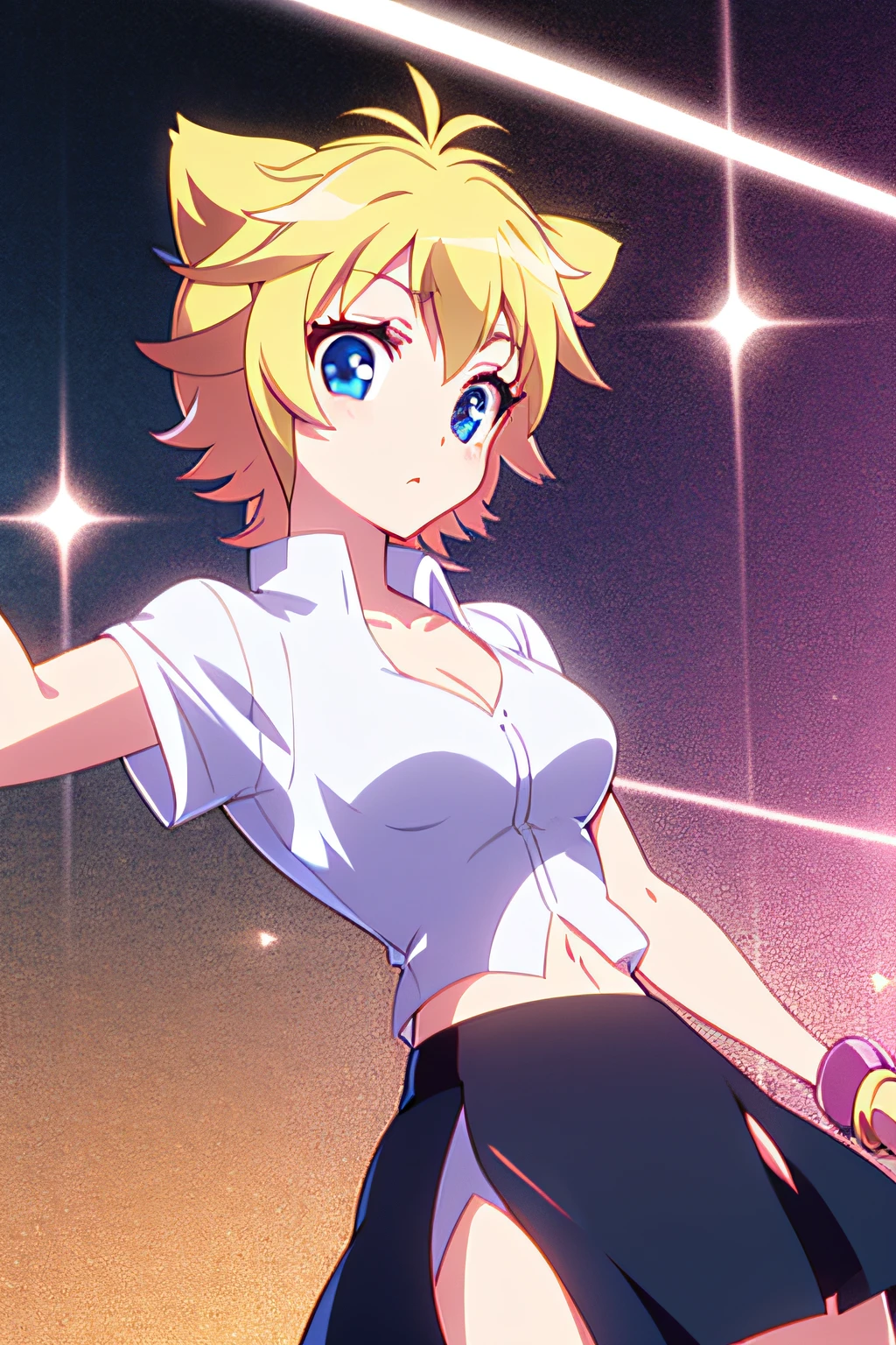 kirara bernstein , solo ,blond hair ,