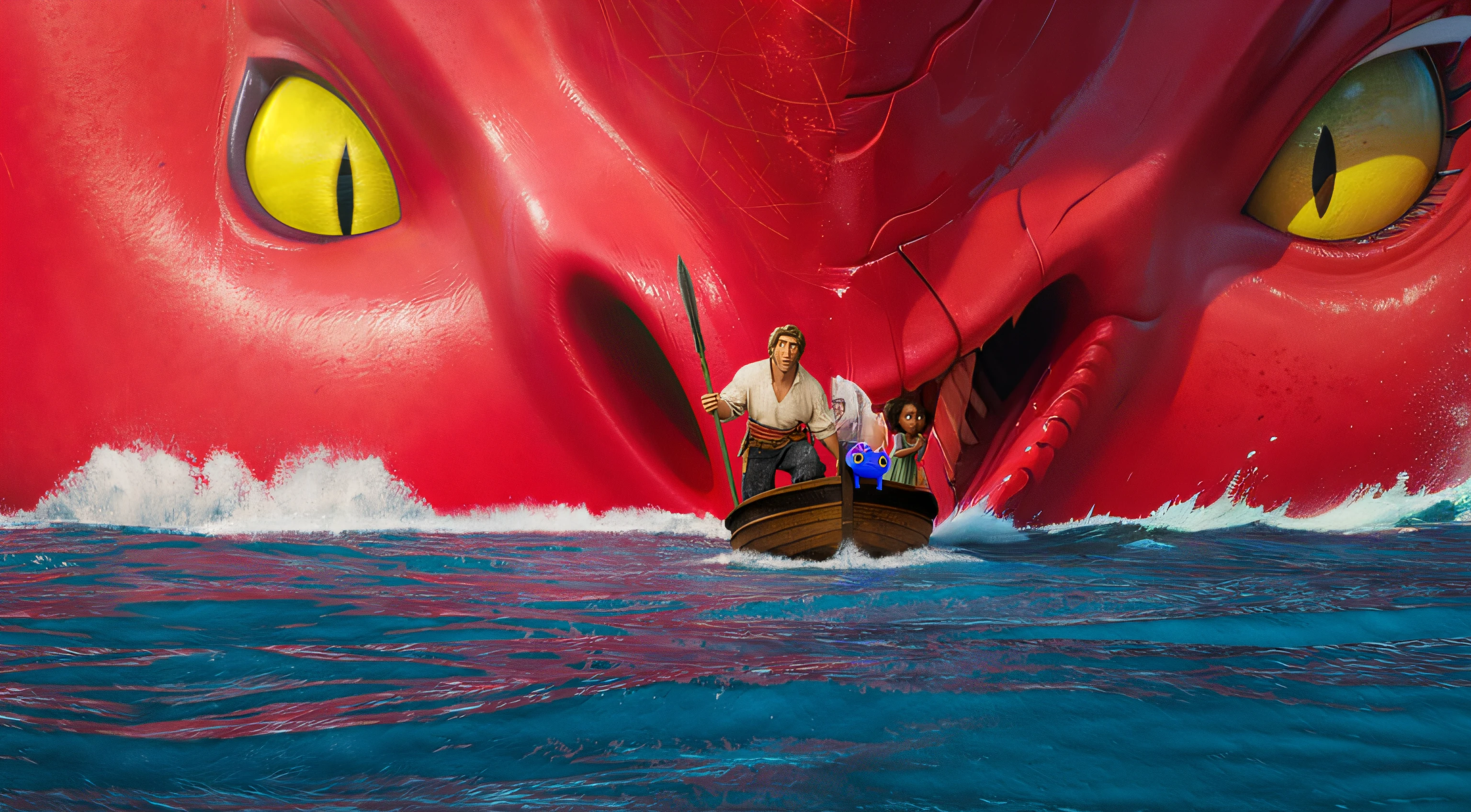 The Sea Beast movie, The Sea Beast, dragon sea