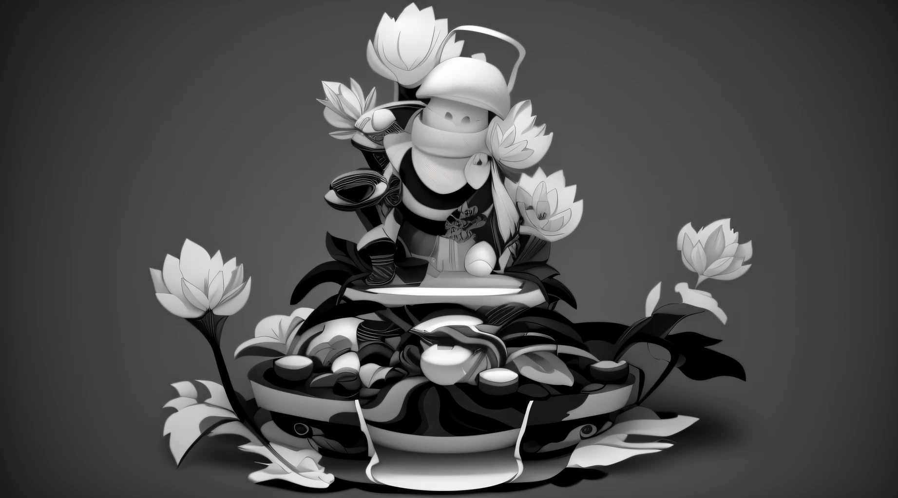 black andwhite,There is no color,Line optimization,Make the original lines cleaner and smoother,hyper HD,Top resolution,Full of details,Only lines,tmasterpiece