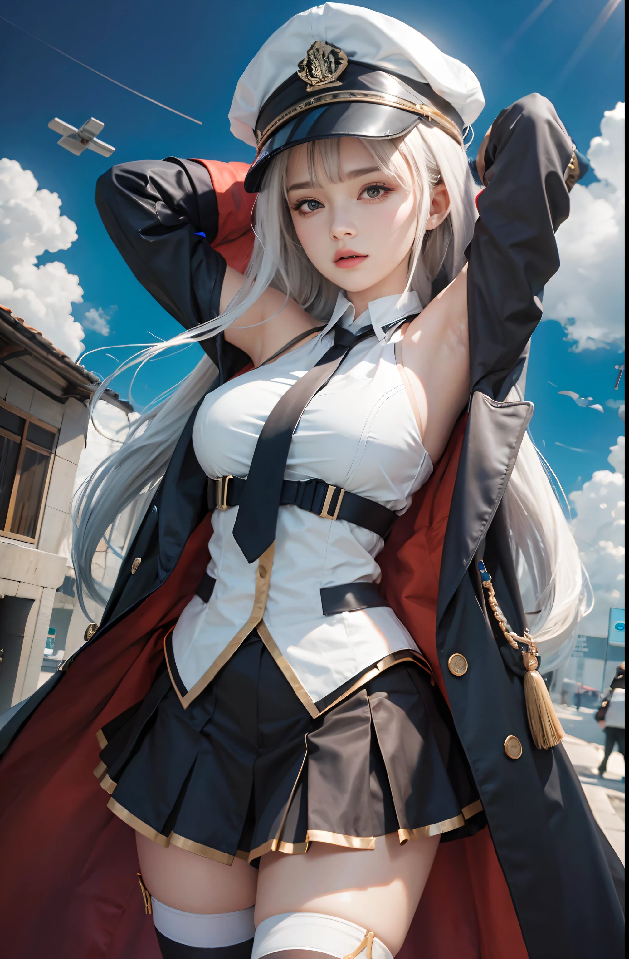 1gir,big boobs,high res,hyper realistis, ultra detail