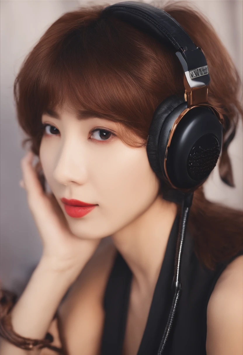 vocal recording headphone youngmale mic japanease