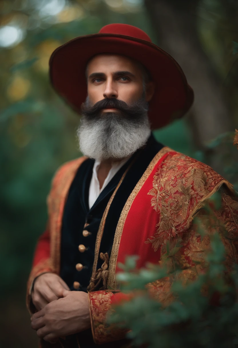 un francais avec une barbe