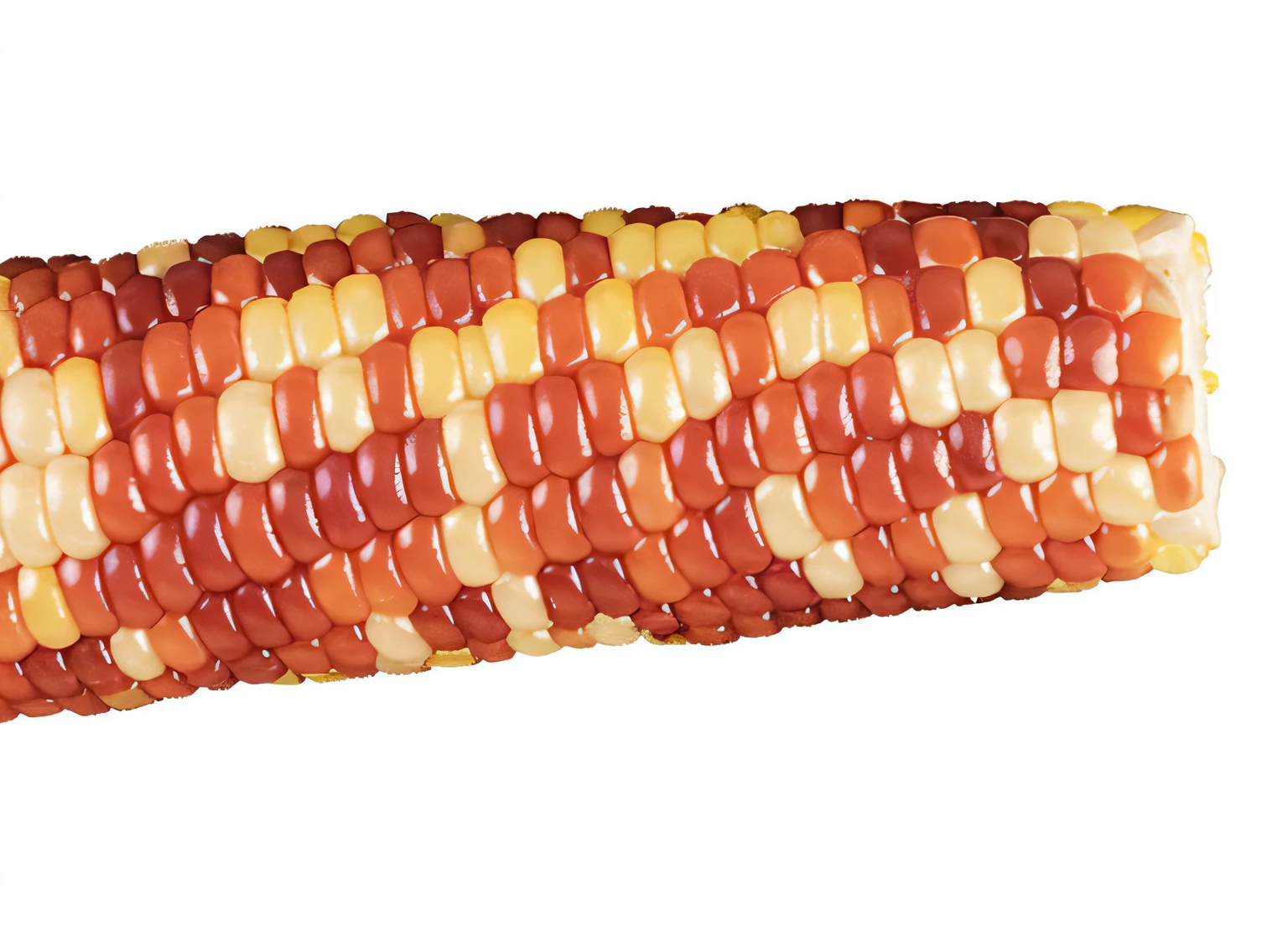 There is a corn on the cob,There are a lot of colorful corn kernels on it, nachos, john redcorn, corn on a cob everywhere, Large cornice, Corn board game, author:Catherine Scott, complex pattern, high grain, A high resolution, A high resolution, close up photograph, author:Inglida Juniper, multicolour