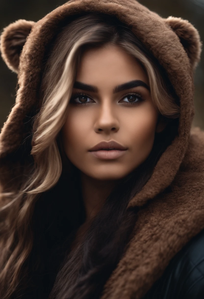 Hd pic full focus on face , light brown complexion, black and medium hair, and small bear black, black eyes dark black eyebrows, sharp nose soft smile