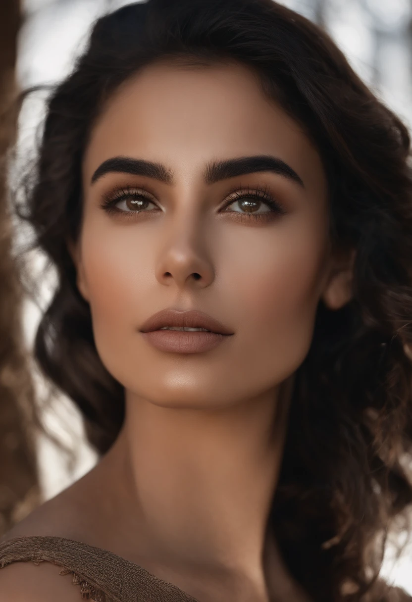 Hd pic full focus on face , light brown complexion, black and medium hair, and small bear black, black eyes dark black eyebrows, sharp nose soft smile