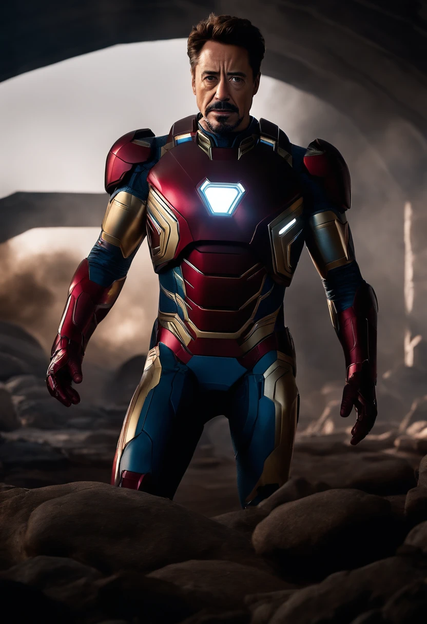 cena do filme, Feiticeira Escarlate da Marvel Close-Up Shot, distorted space, mortos-vivos distorcidos no fundo, Flares da lente, eixos leves, detalhes intrincados, alto detalhamento, Volumetric lighting, 4k render, Foto de Stock, hyper realistic, texturas realistas, dramatic lighting, Motor irreal