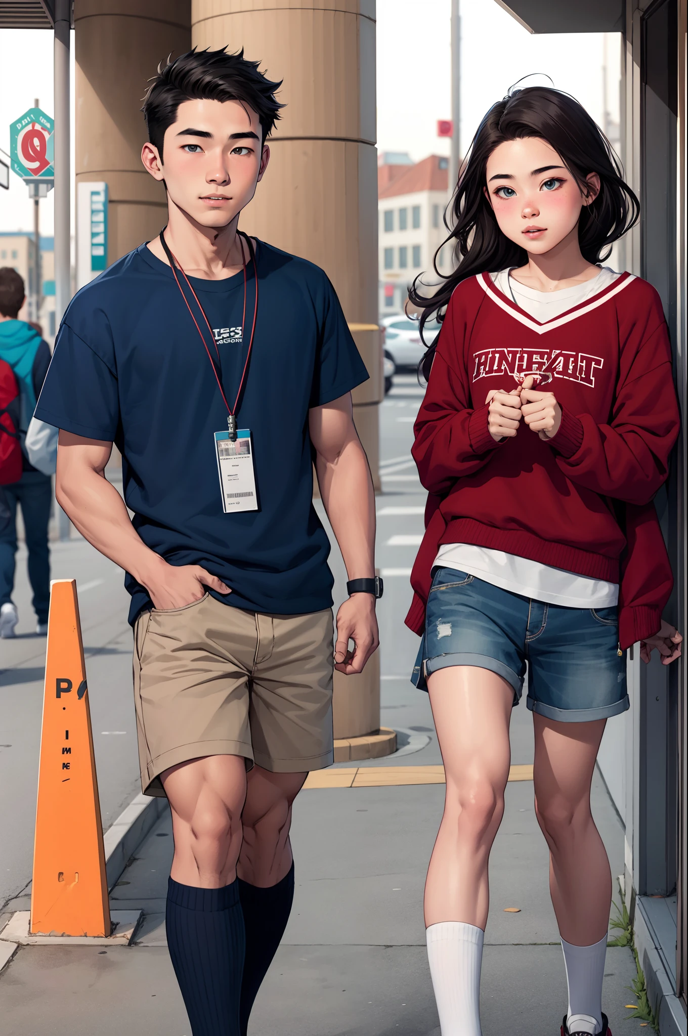 Cute High School Boy