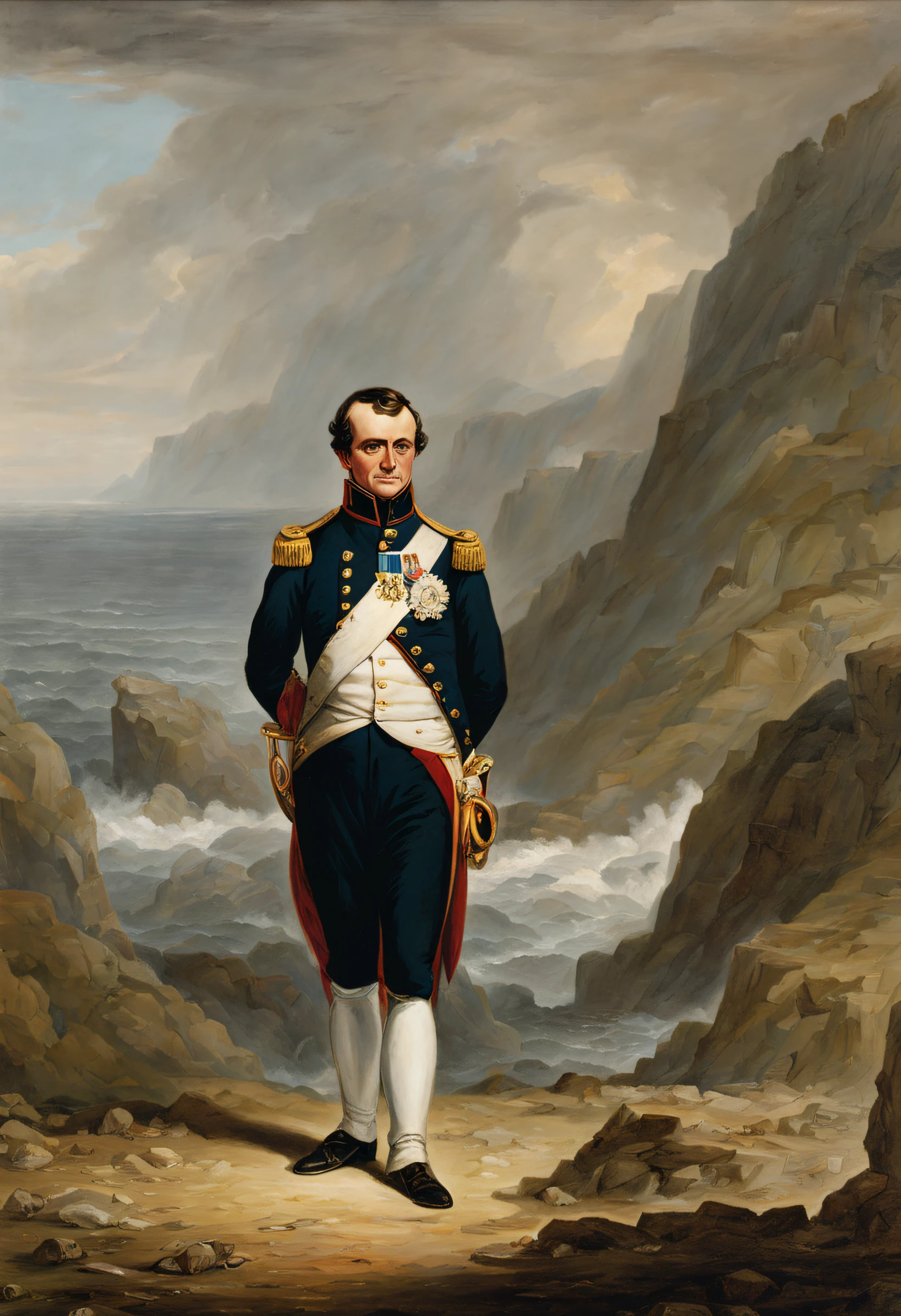 Witness the final moments of Napoleon's life in 1821, as he takes his last breath on the island of Saint Helena.