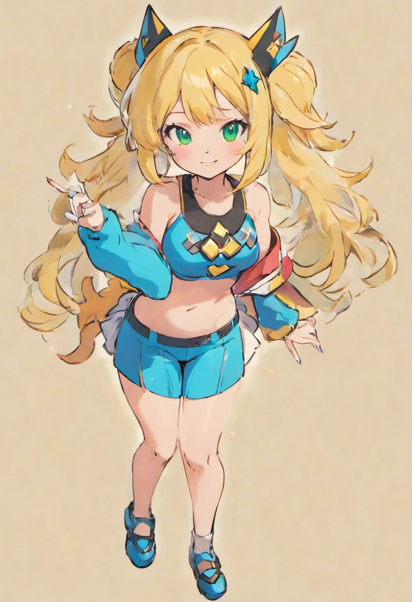1girl, bike shorts, Sport bra, pantylines, masterpiece, best quality, highly detailed, bandaid, bandaid on nipples