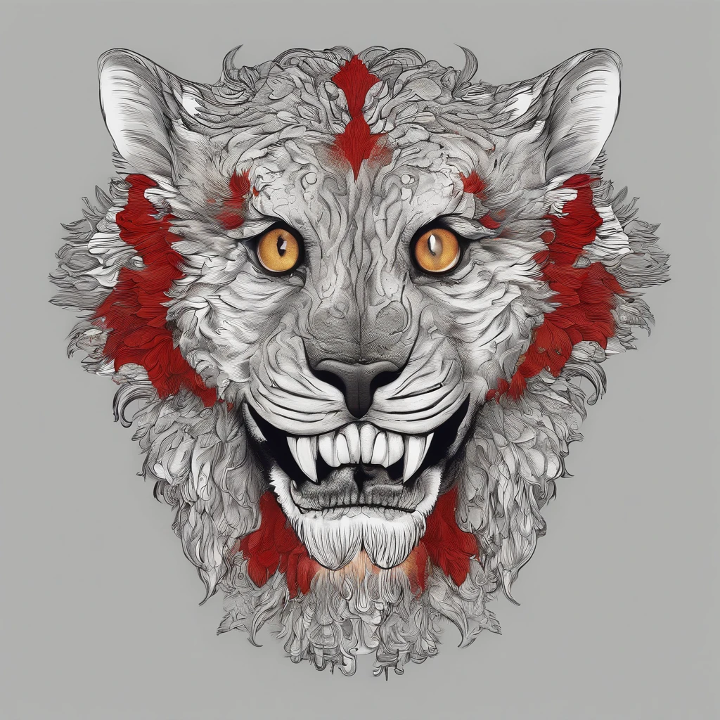 Jin Tianlong,piercing red eyes,Close-up of blood fire released from the nose,Chest scales,high high quality,8K,Many details,Fire lettuce,Alas,4 legs,Spotted claws,golds,dangers,fires,dentes pontiagudos,big dragon,immensity,threatening,imponent