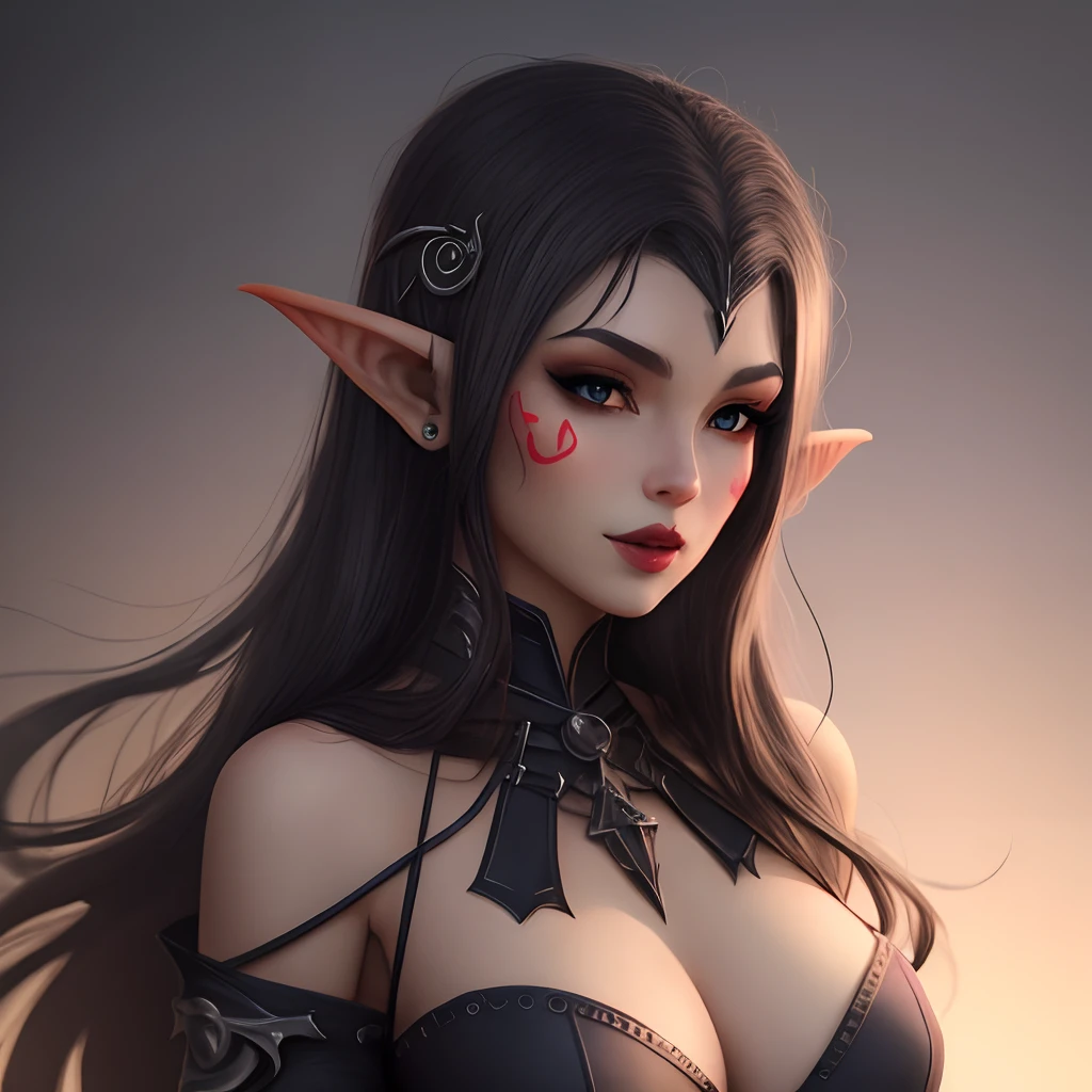 Dark elf woman