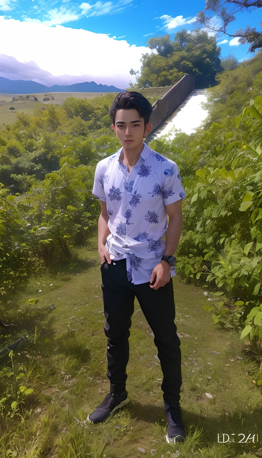 Handsome boy ultra realistic --v 4
