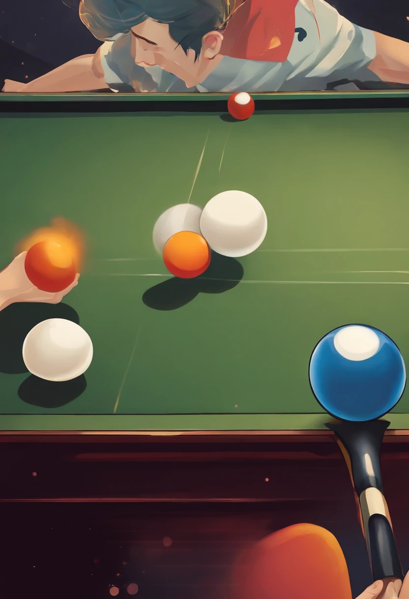 Ping pong ball spinning