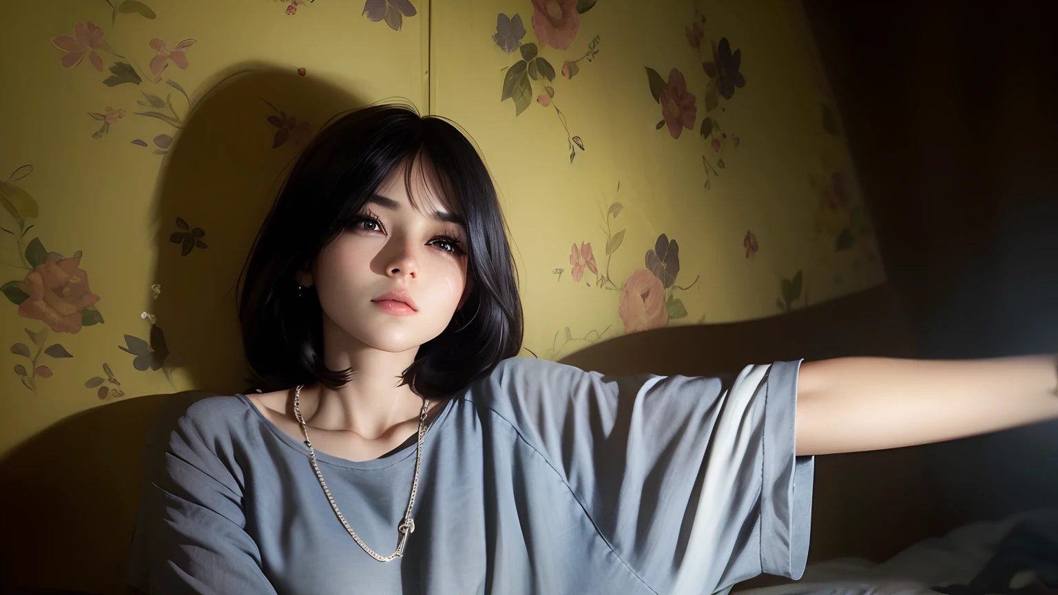 Handsome girl ultra realistic --v