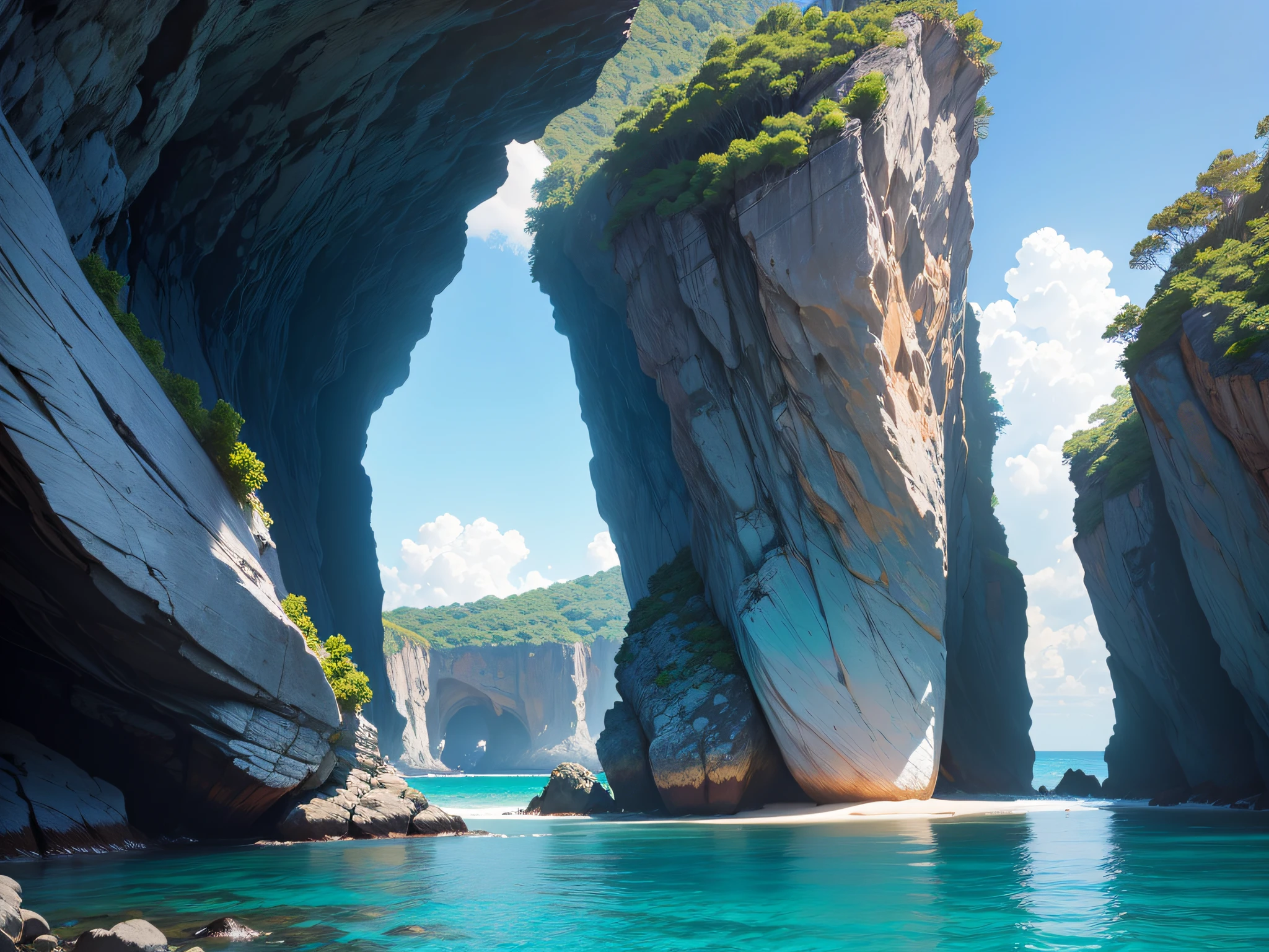 Secluded Cove Beach: A hidden gem with secluded coves, rocky formations, and gentle waves, offering privacy and a sense of exclusivity.