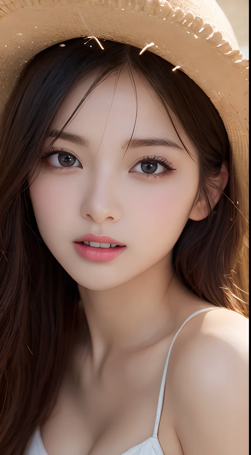 8K, Ultra-high resolution, Highest quality, masterpiece, 三分割法によるphotograph,Surreal, photograph, 1 Girl, (:1.3), pretty girl, Cute face, Beautiful eyes in every detail, 細かくdetailedに,masterpiece,One Girl:1.2, Japan Female Announcer, Cowboy Shot,Inverted End,Wipe away the tears,Play sports often,Good top,Looking at the audience、beauty,Long neck、(((Ideal body type))),A-cup small breasts :2,、Portraiture:2、Perfect Anatomy、鮮明なdetailed、detailed、Surreal、Light and shadow,Strong light